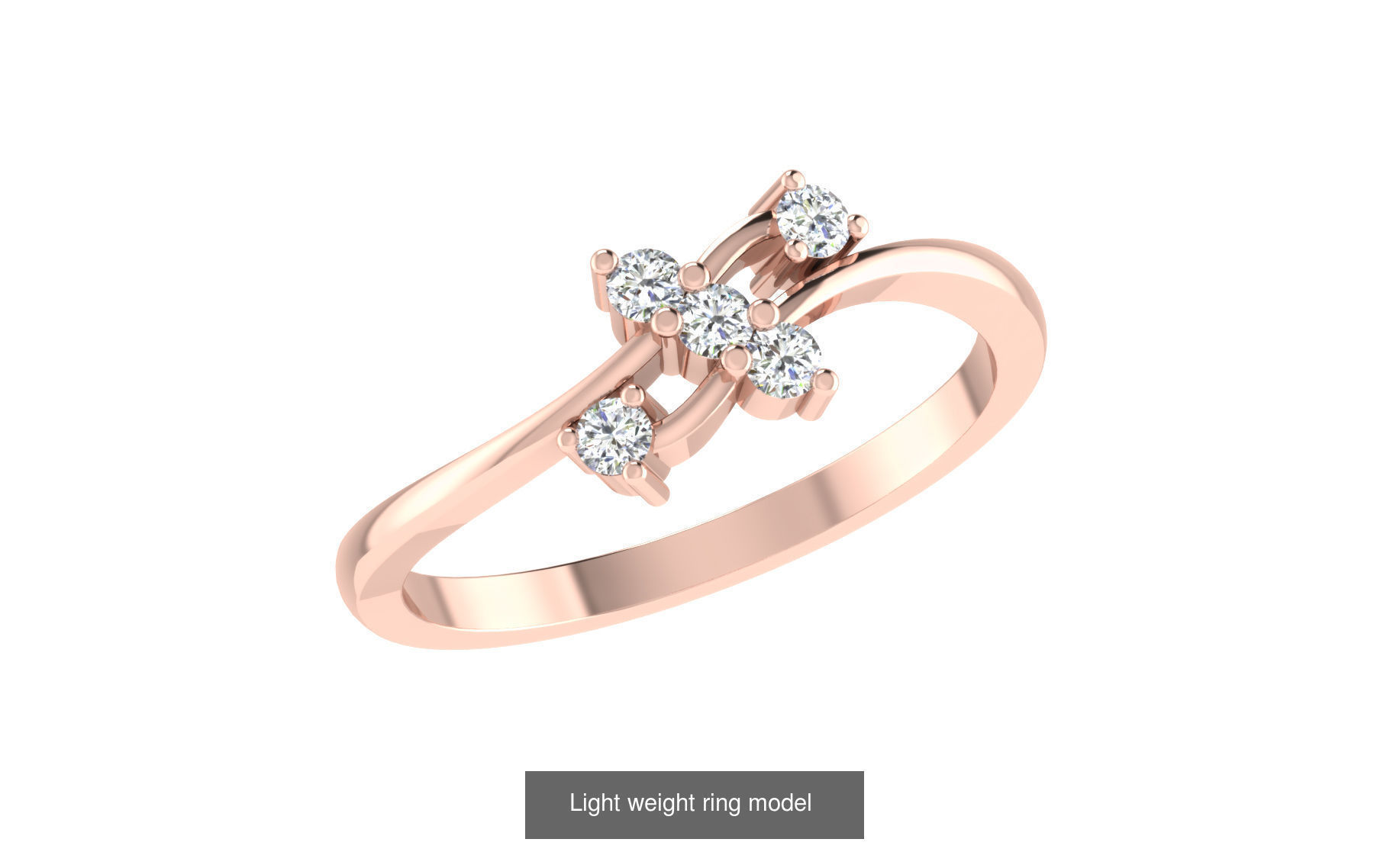 143 Light weight ring model  3D Model Collection_106