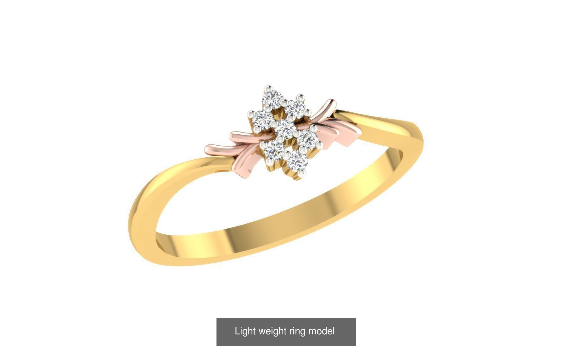 143 Light weight ring model  3D Model Collection_120