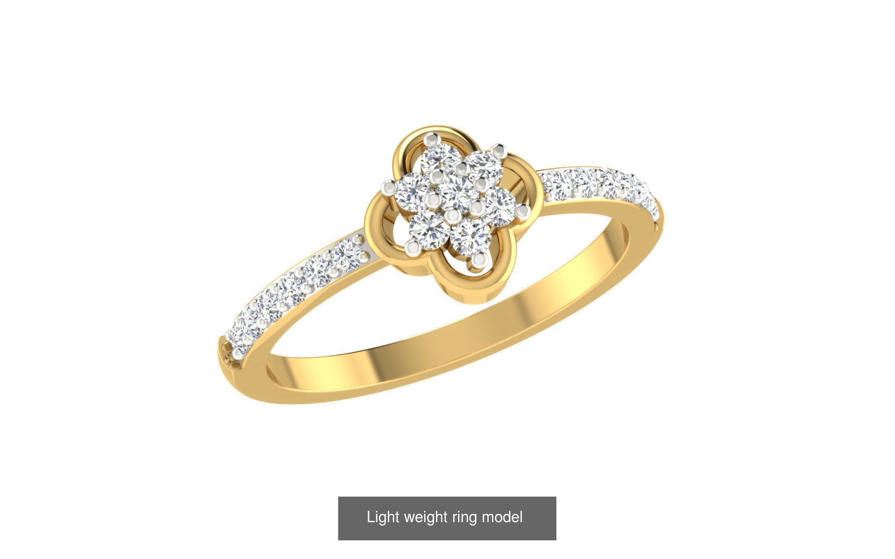 143 Light weight ring model  3D Model Collection_138