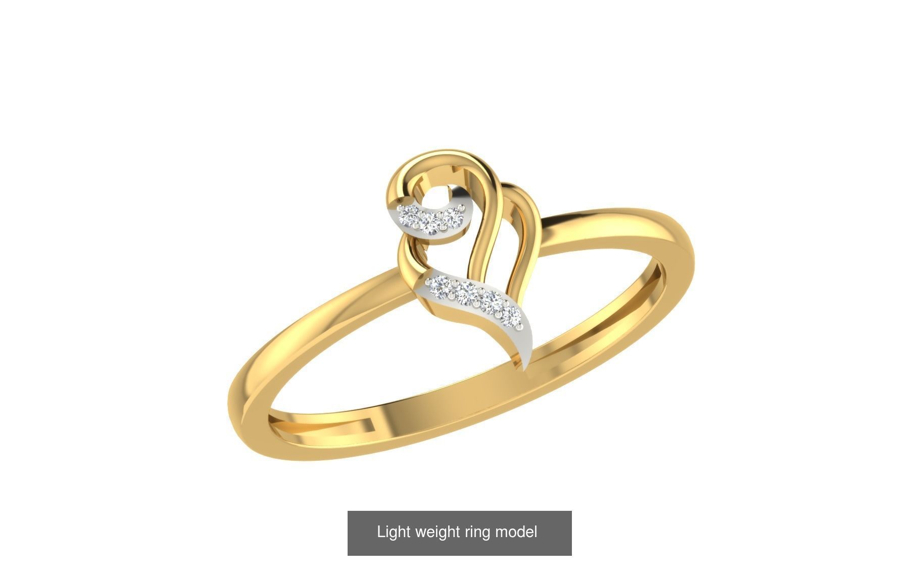 143 Light weight ring model  3D Model Collection_43