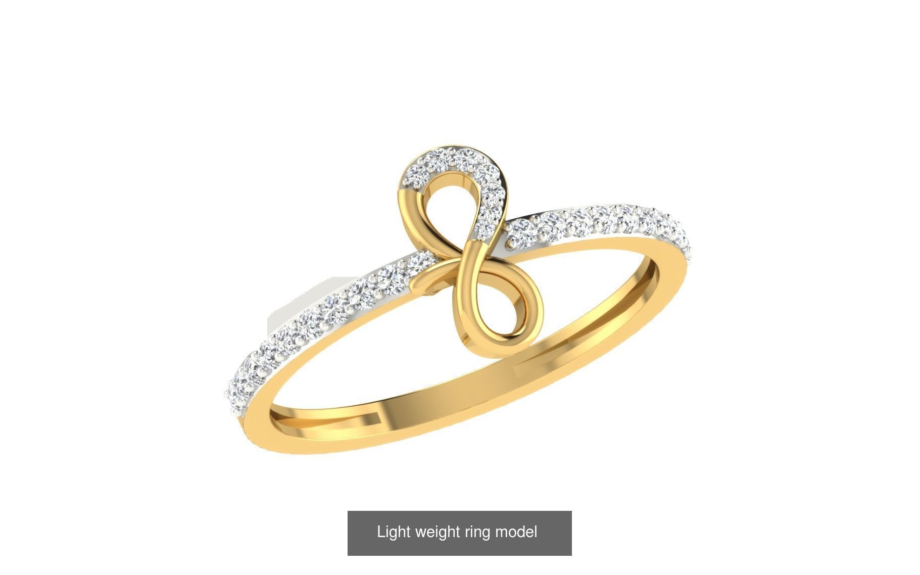 143 Light weight ring model  3D Model Collection_35