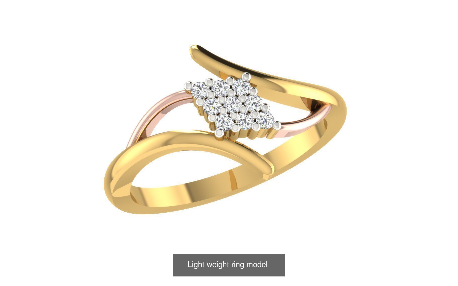 143 Light weight ring model  3D Model Collection_137