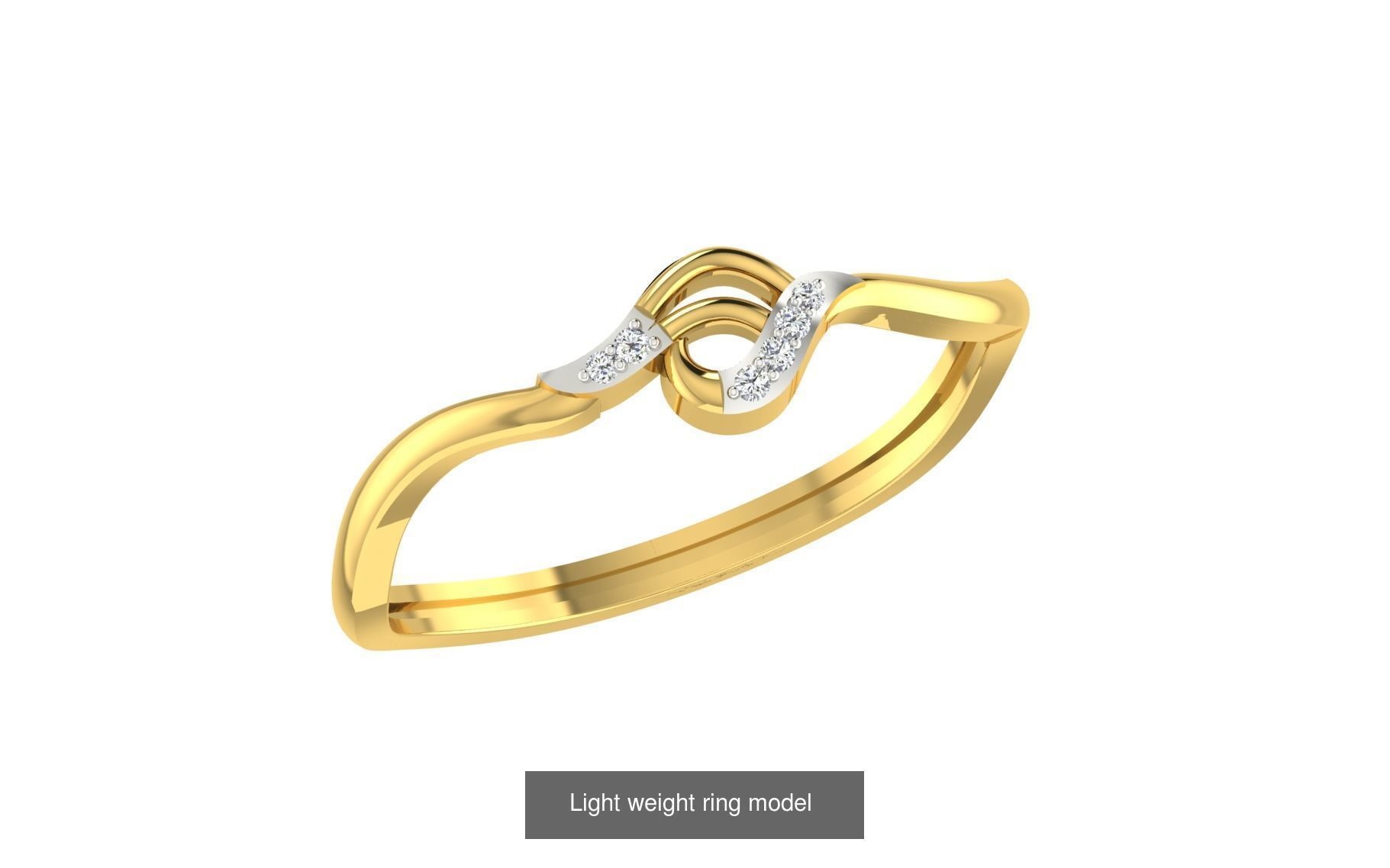 143 Light weight ring model  3D Model Collection_50