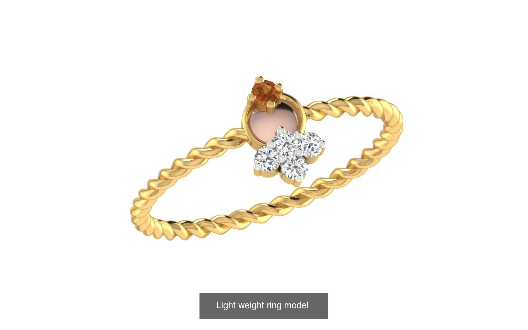 143 Light weight ring model  3D Model Collection_72