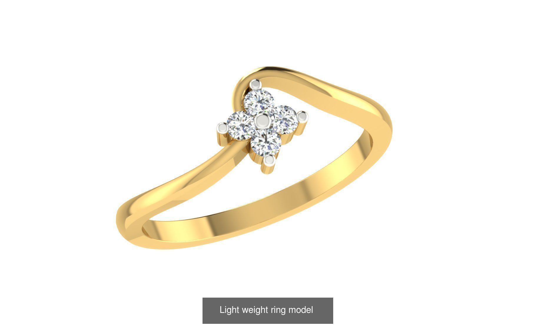 143 Light weight ring model  3D Model Collection_93