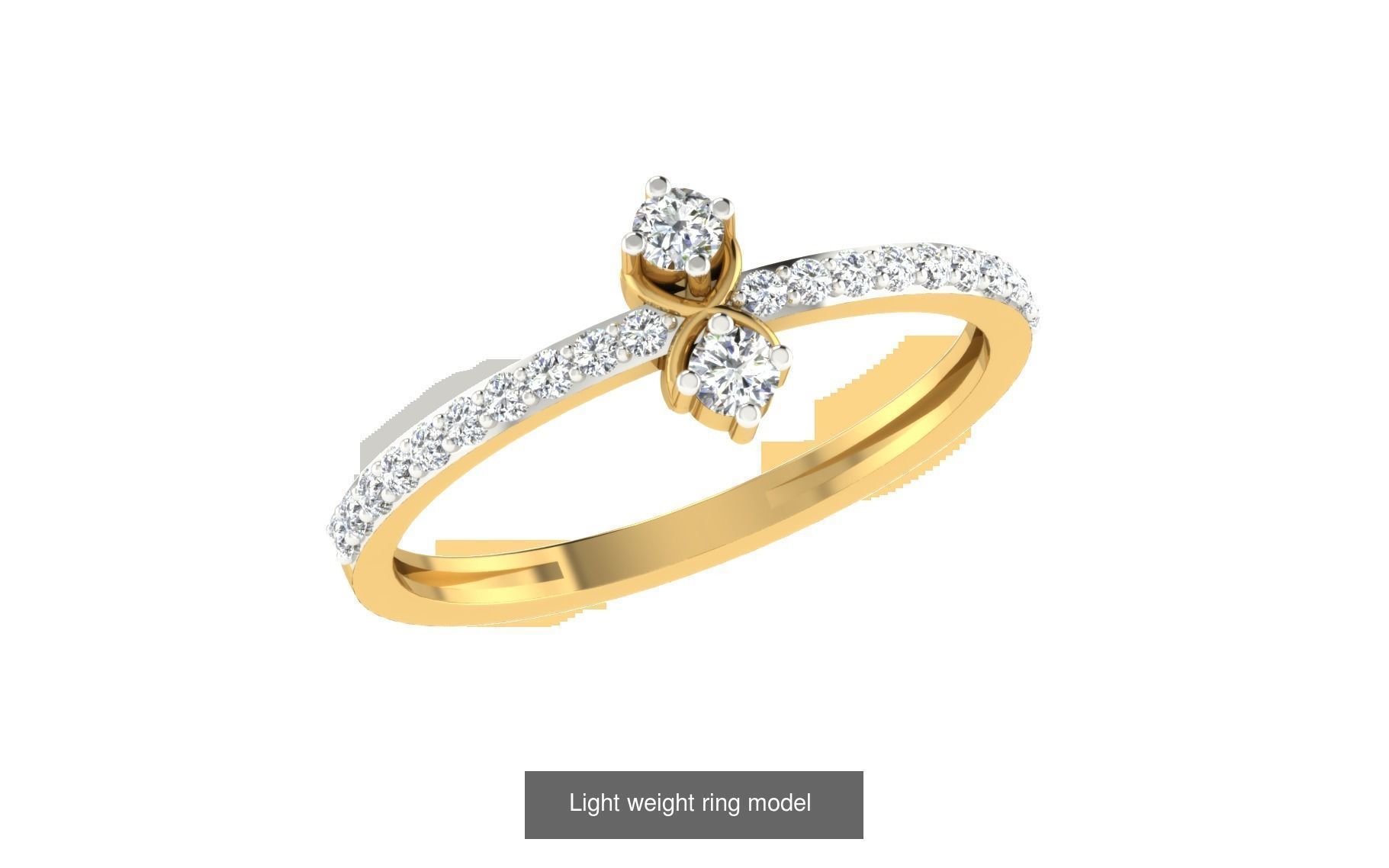 143 Light weight ring model  3D Model Collection_71