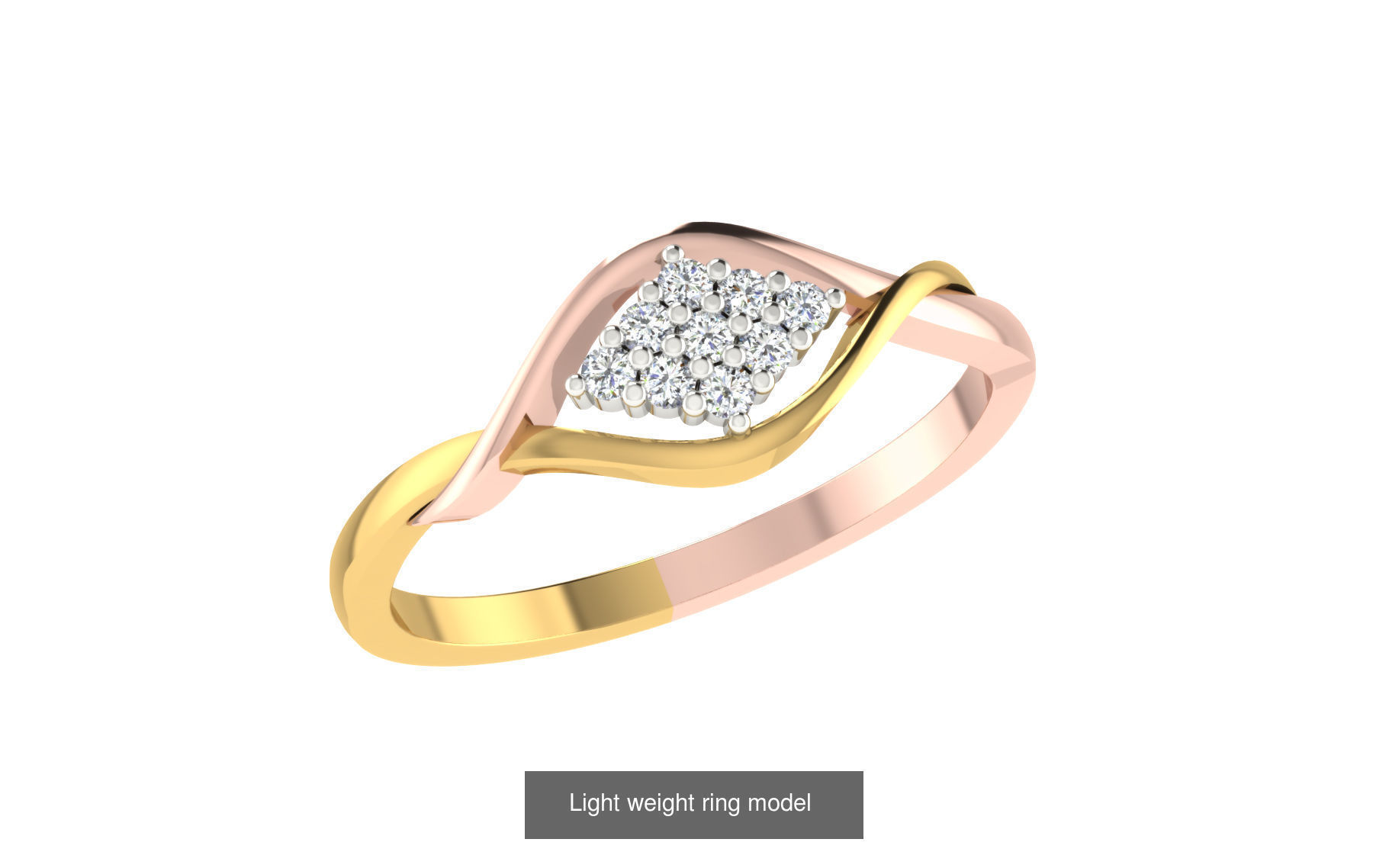 143 Light weight ring model  3D Model Collection_146