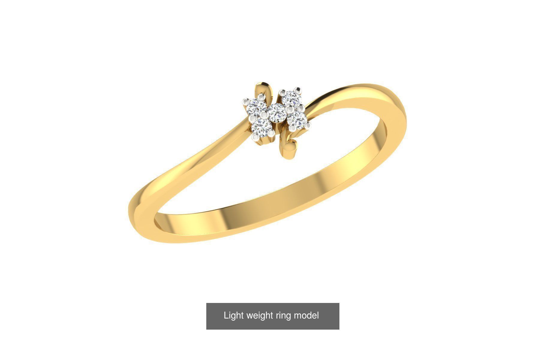 143 Light weight ring model  3D Model Collection_117