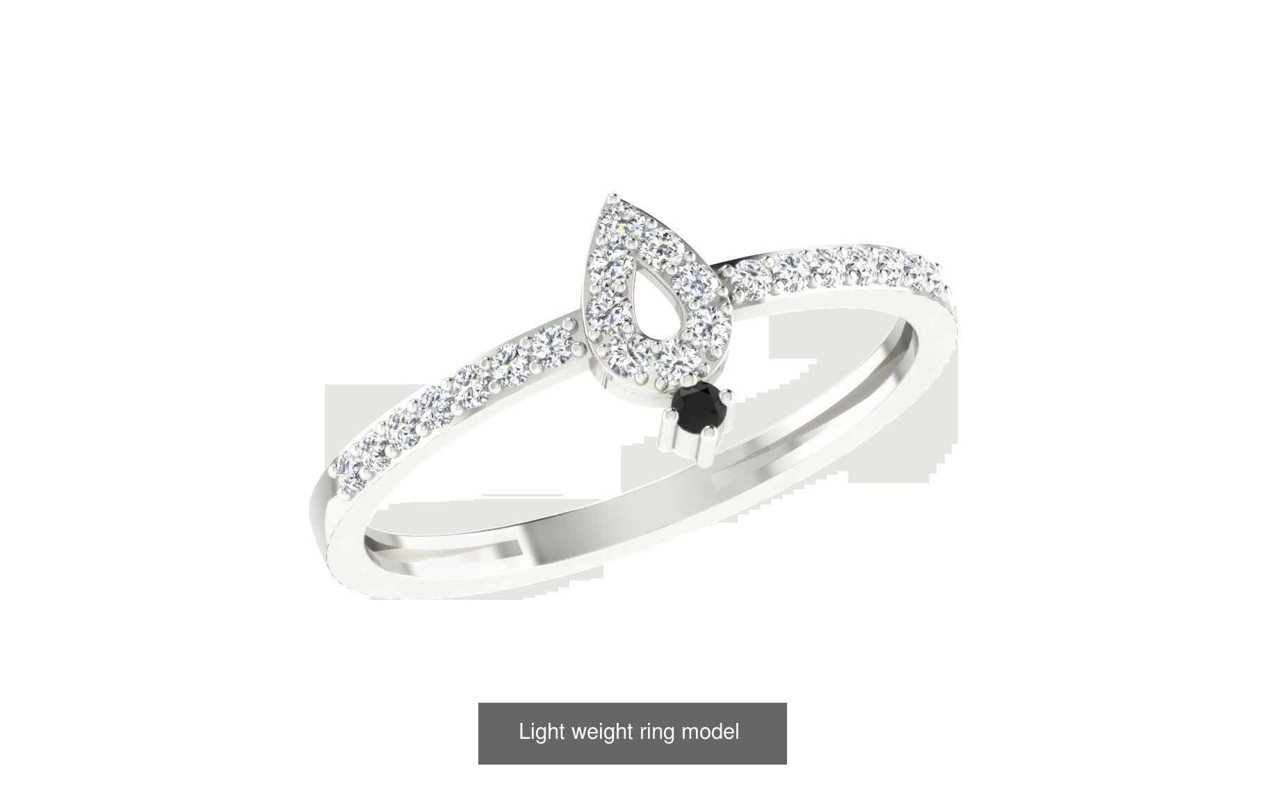 143 Light weight ring model  3D Model Collection_46