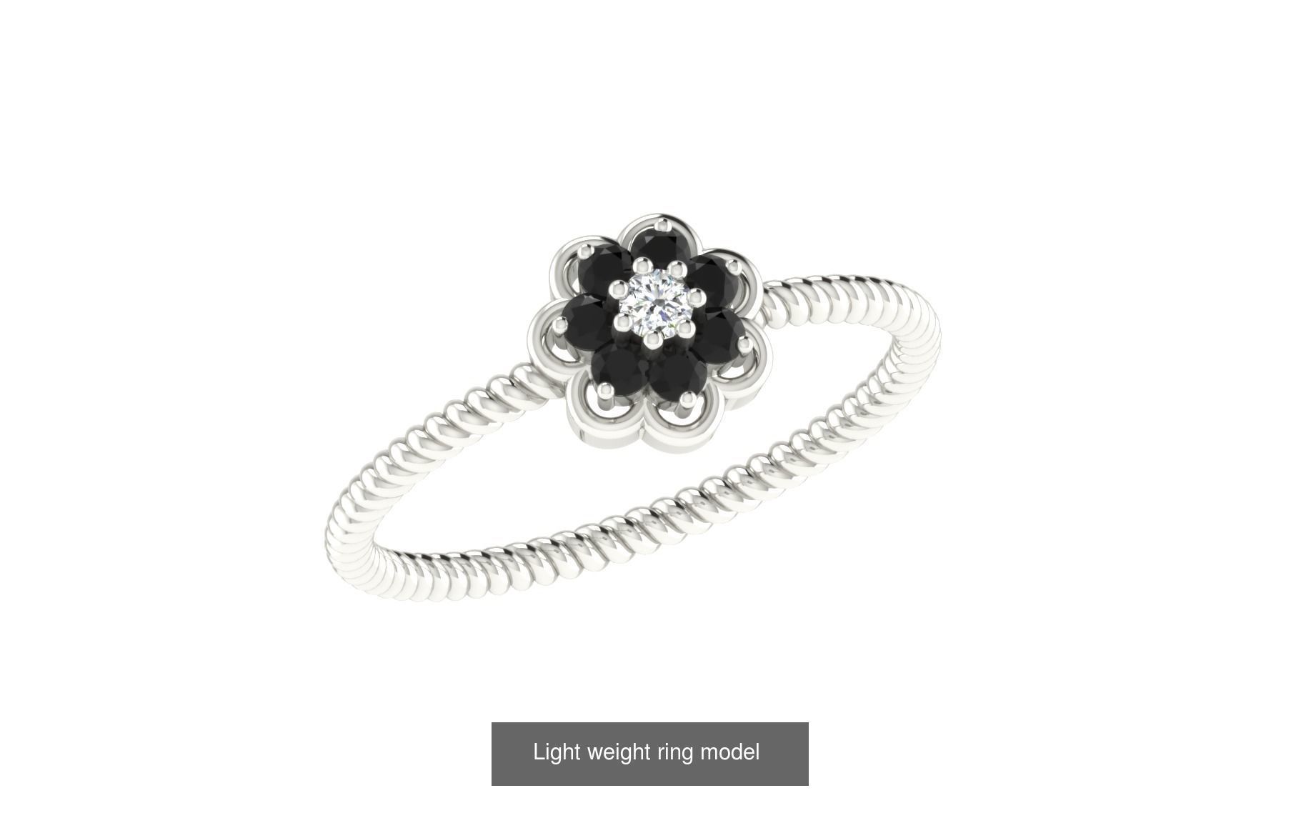 143 Light weight ring model  3D Model Collection_64