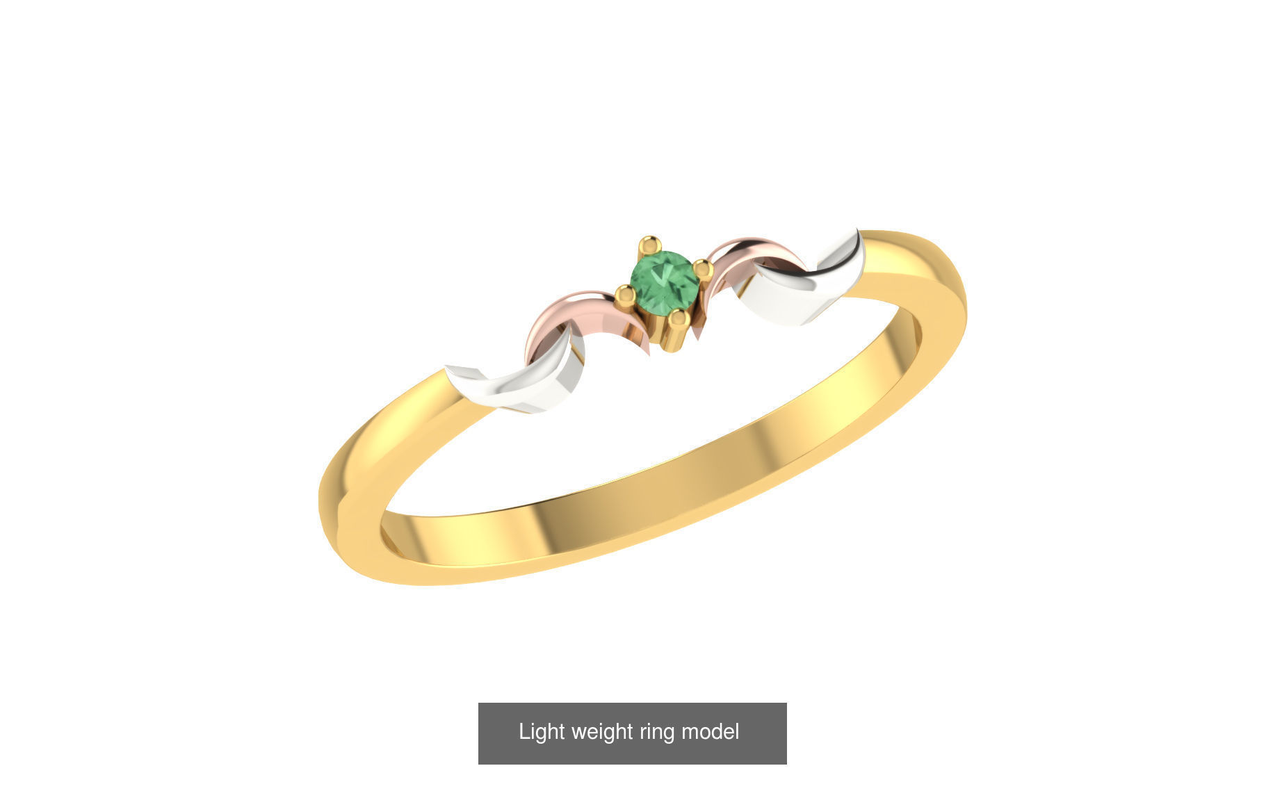 143 Light weight ring model  3D Model Collection_159