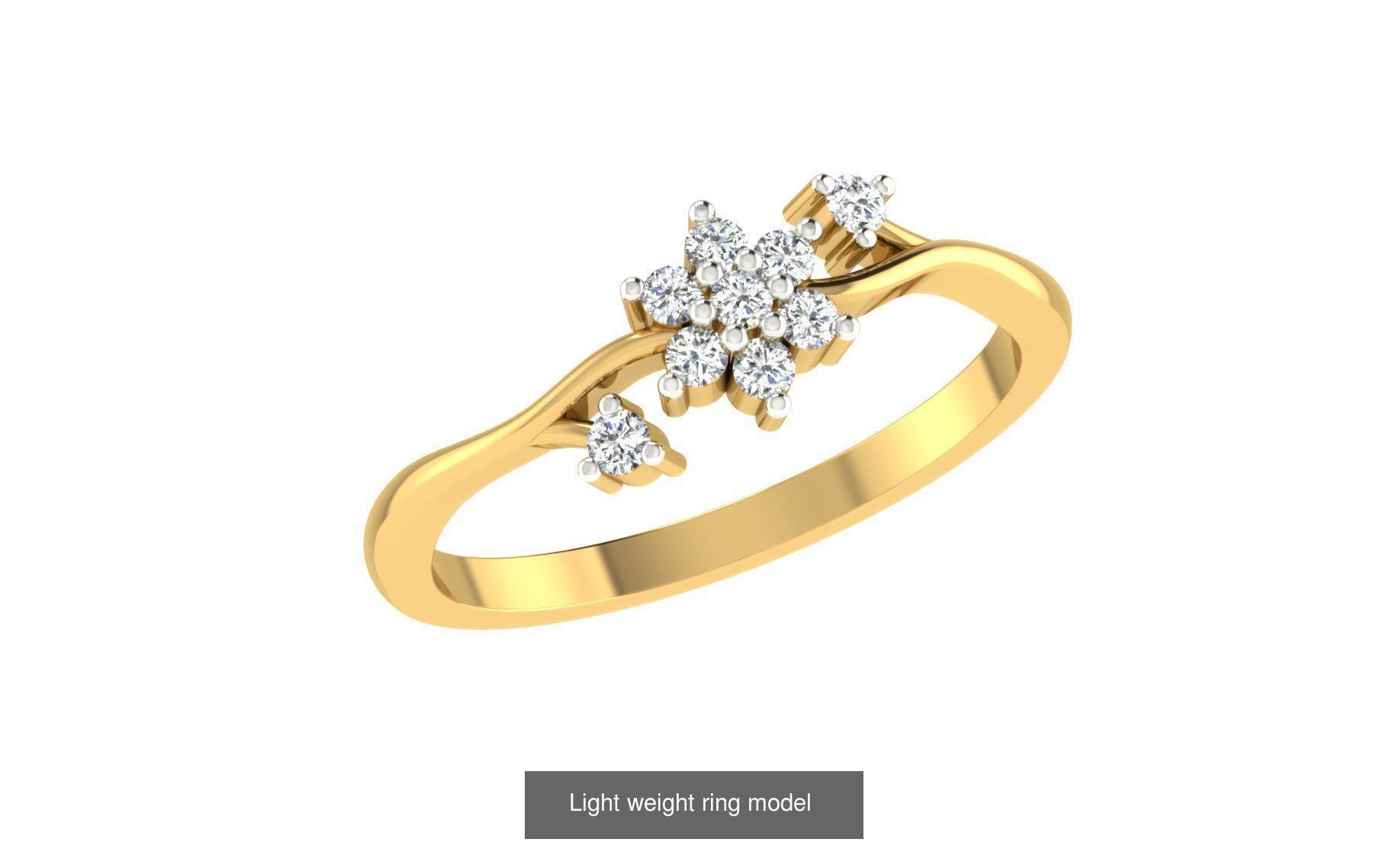 143 Light weight ring model  3D Model Collection_104