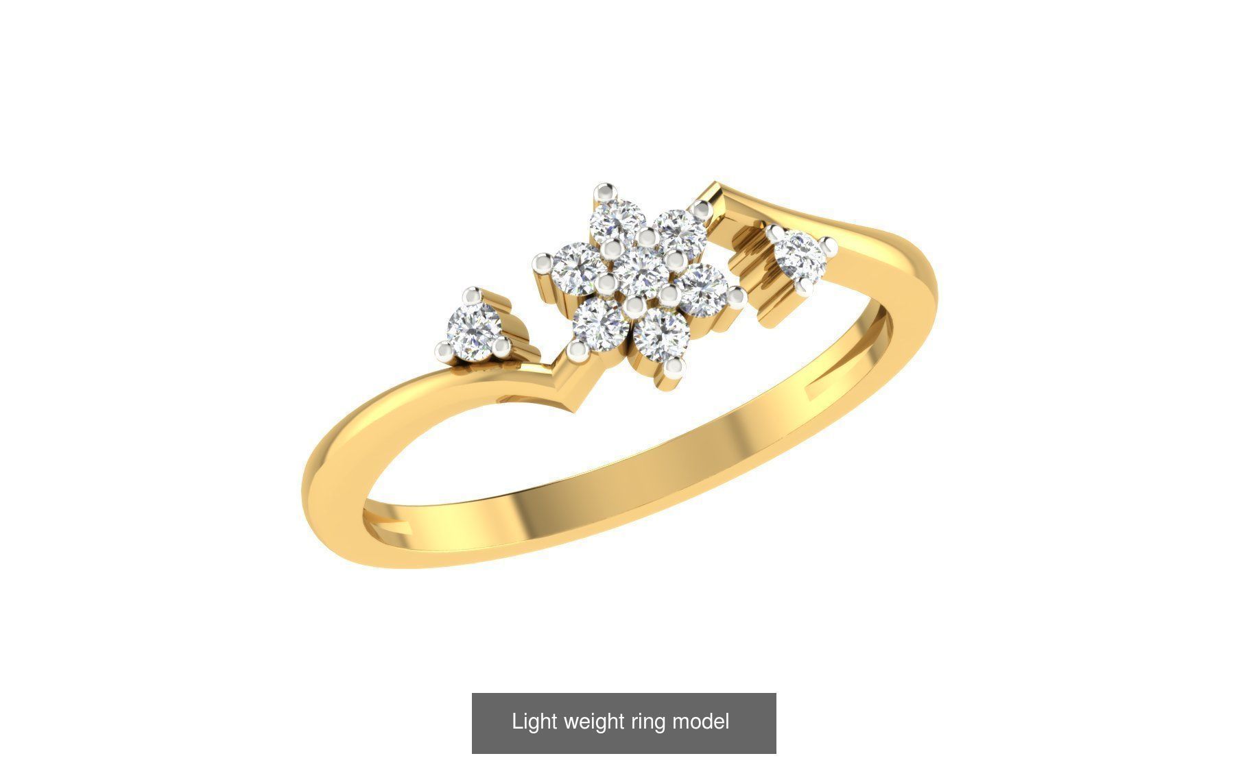 143 Light weight ring model  3D Model Collection_101