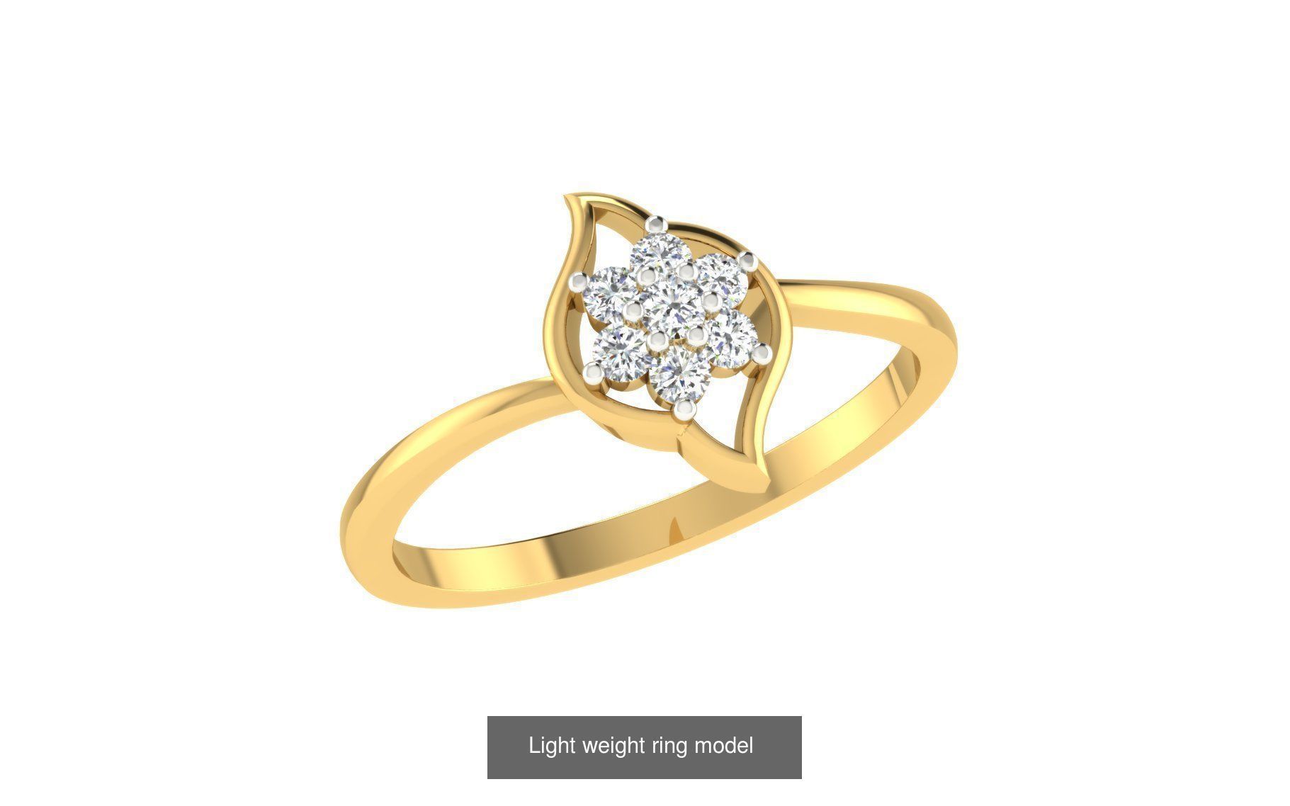 143 Light weight ring model  3D Model Collection_152