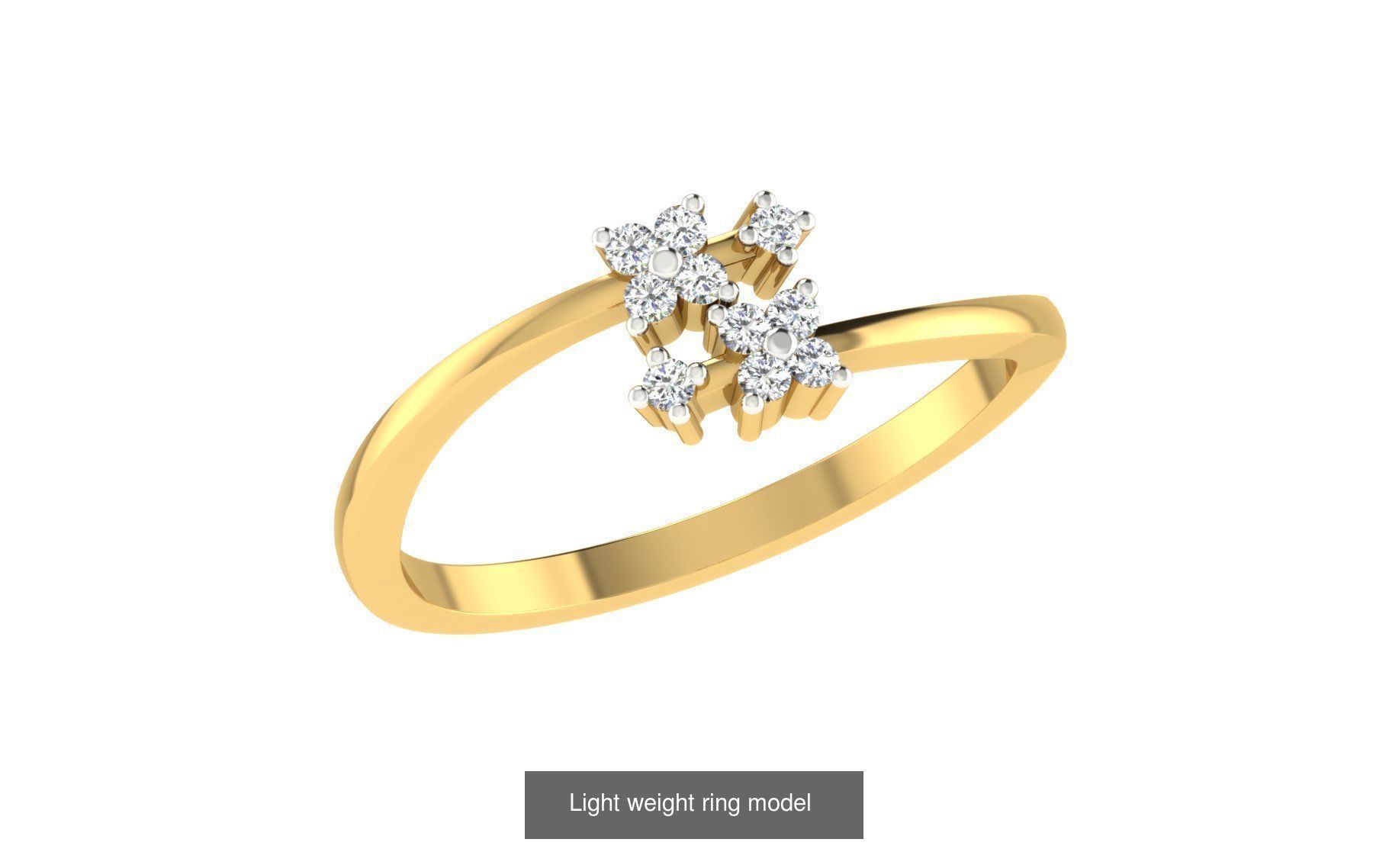 143 Light weight ring model  3D Model Collection_132