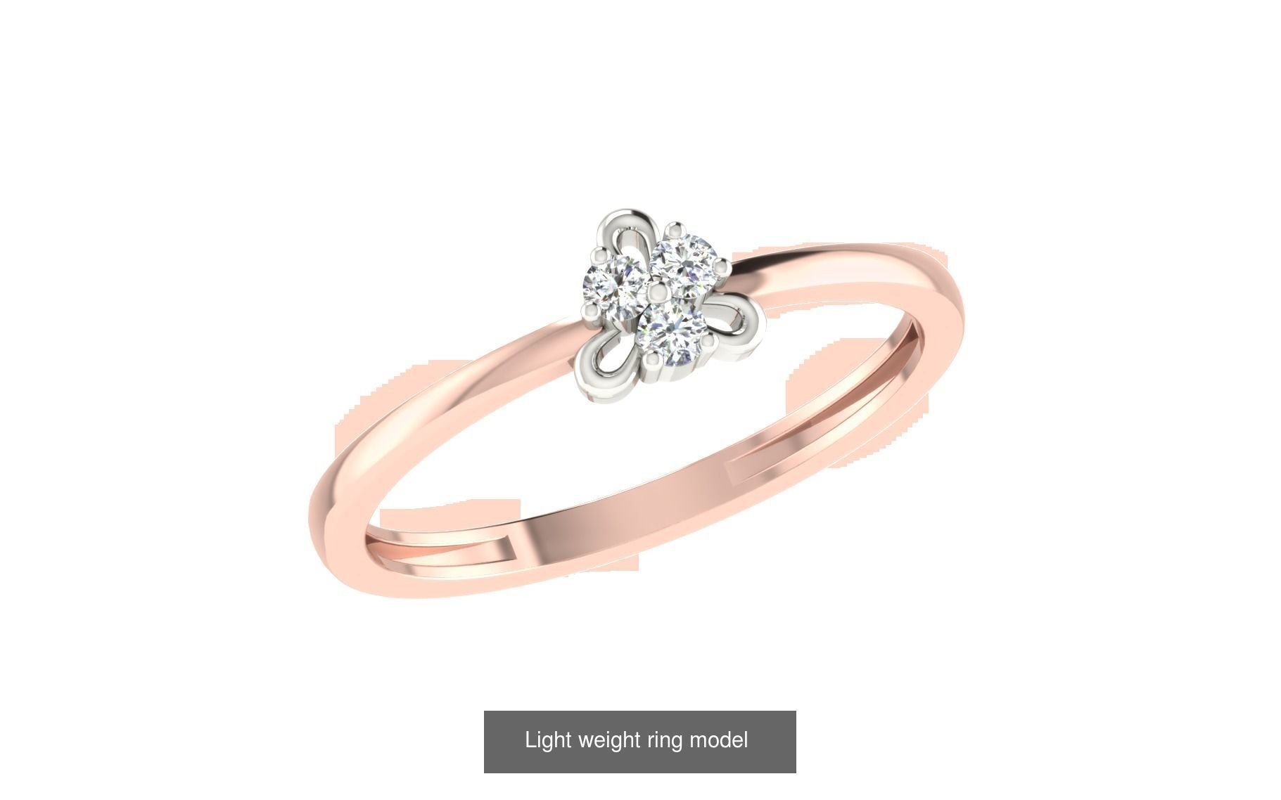 143 Light weight ring model  3D Model Collection_59