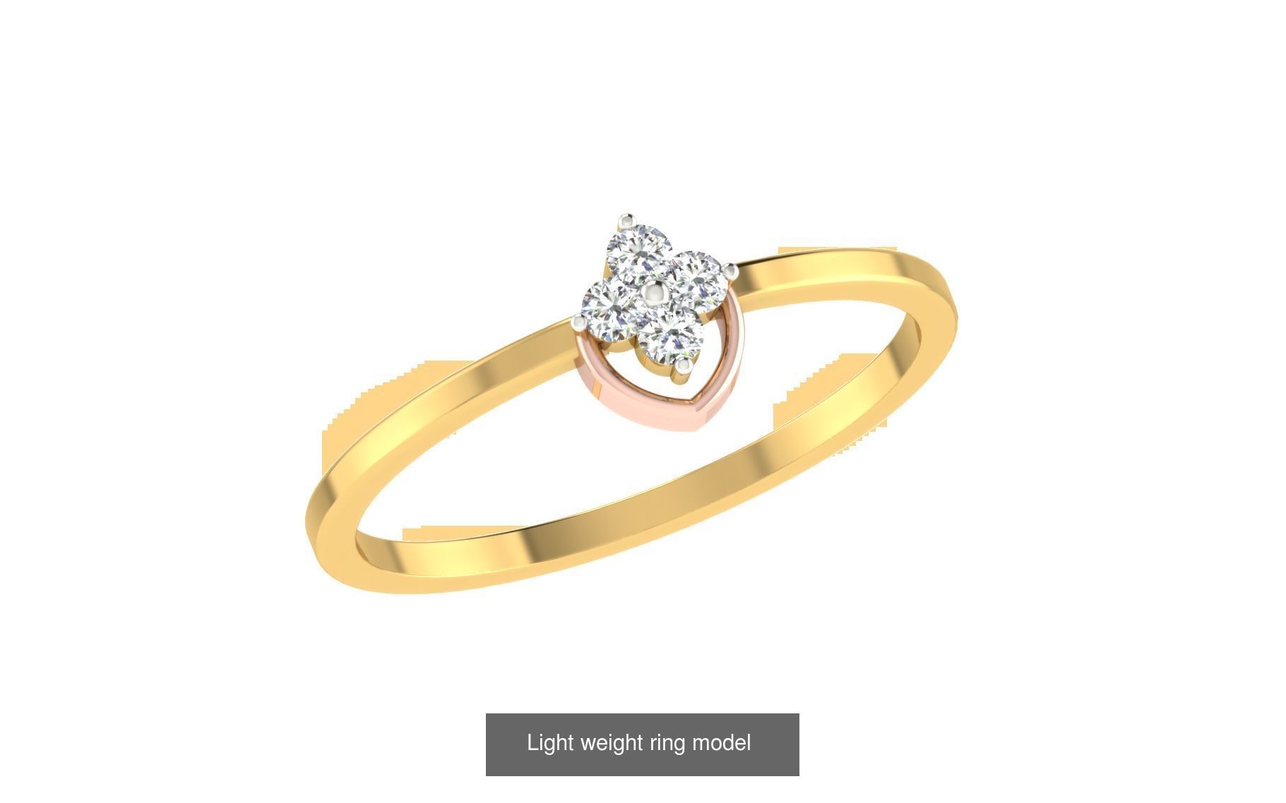 143 Light weight ring model  3D Model Collection_68