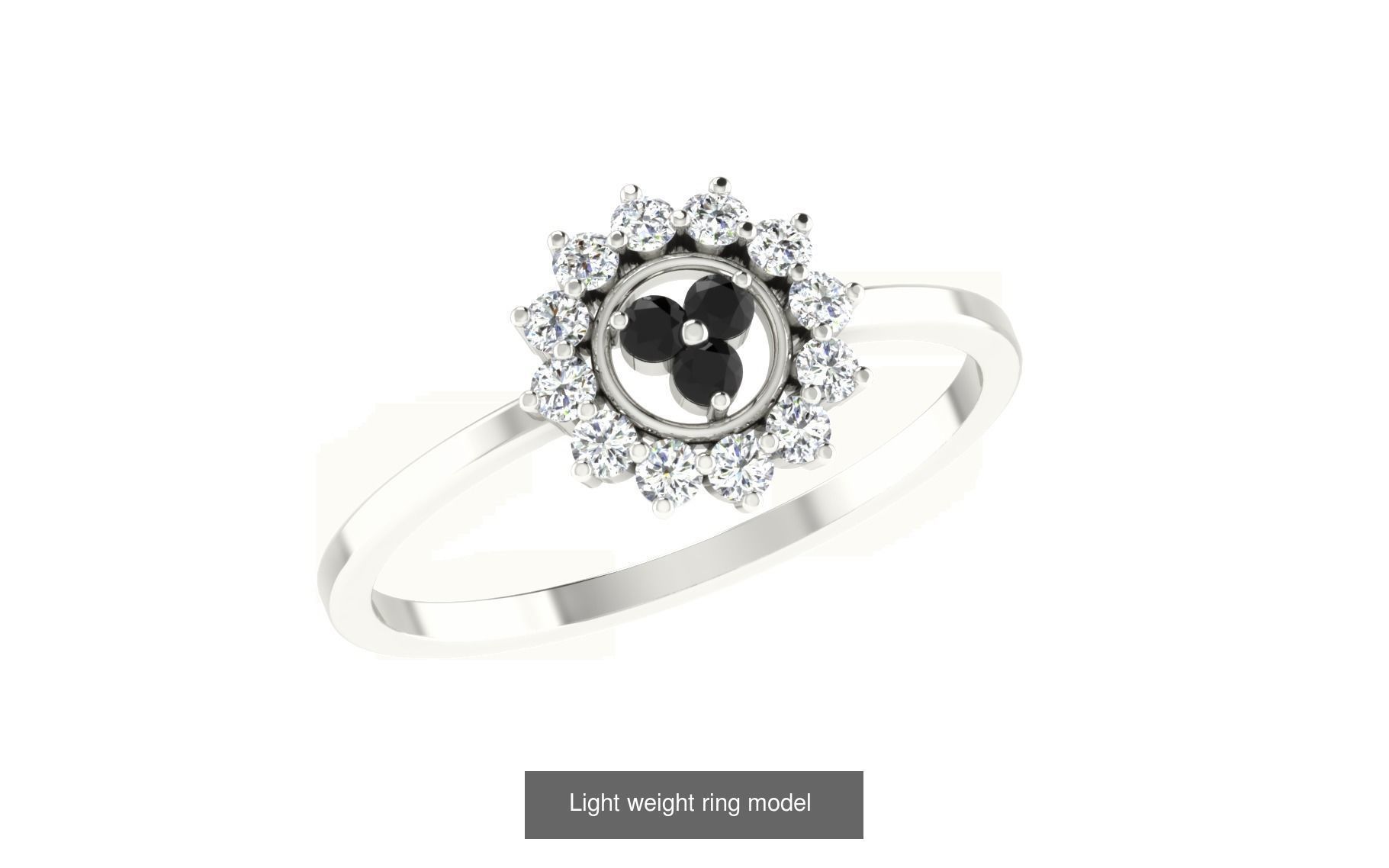 143 Light weight ring model  3D Model Collection_22