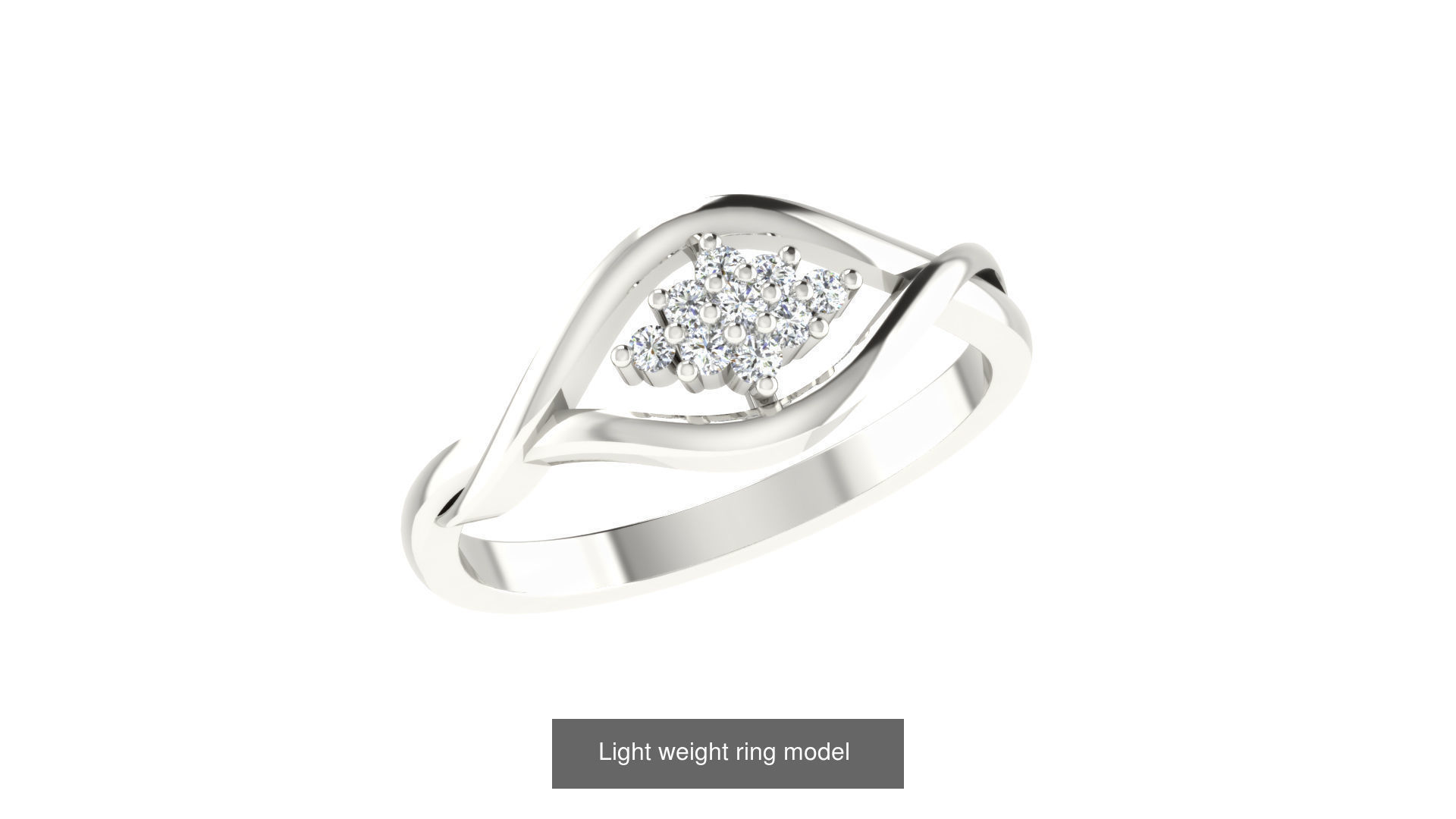 143 Light weight ring model  3D Model Collection_136