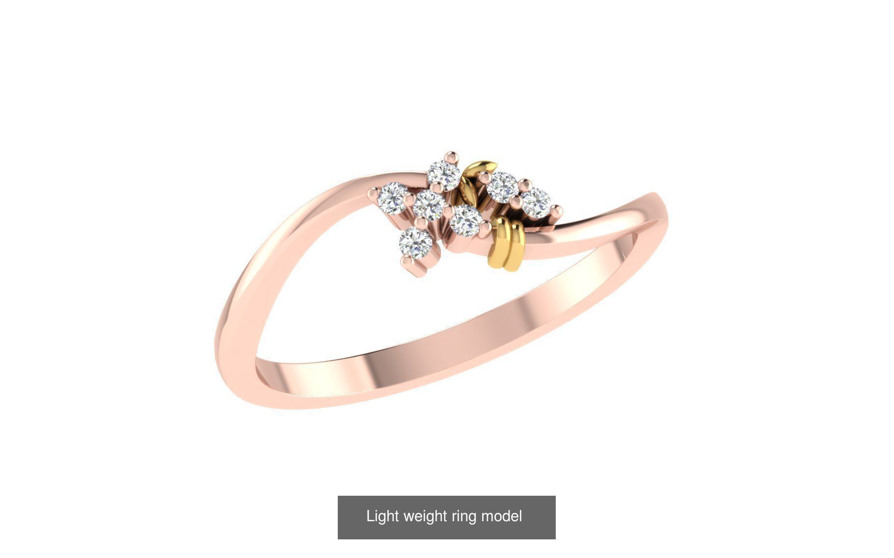 143 Light weight ring model  3D Model Collection_133