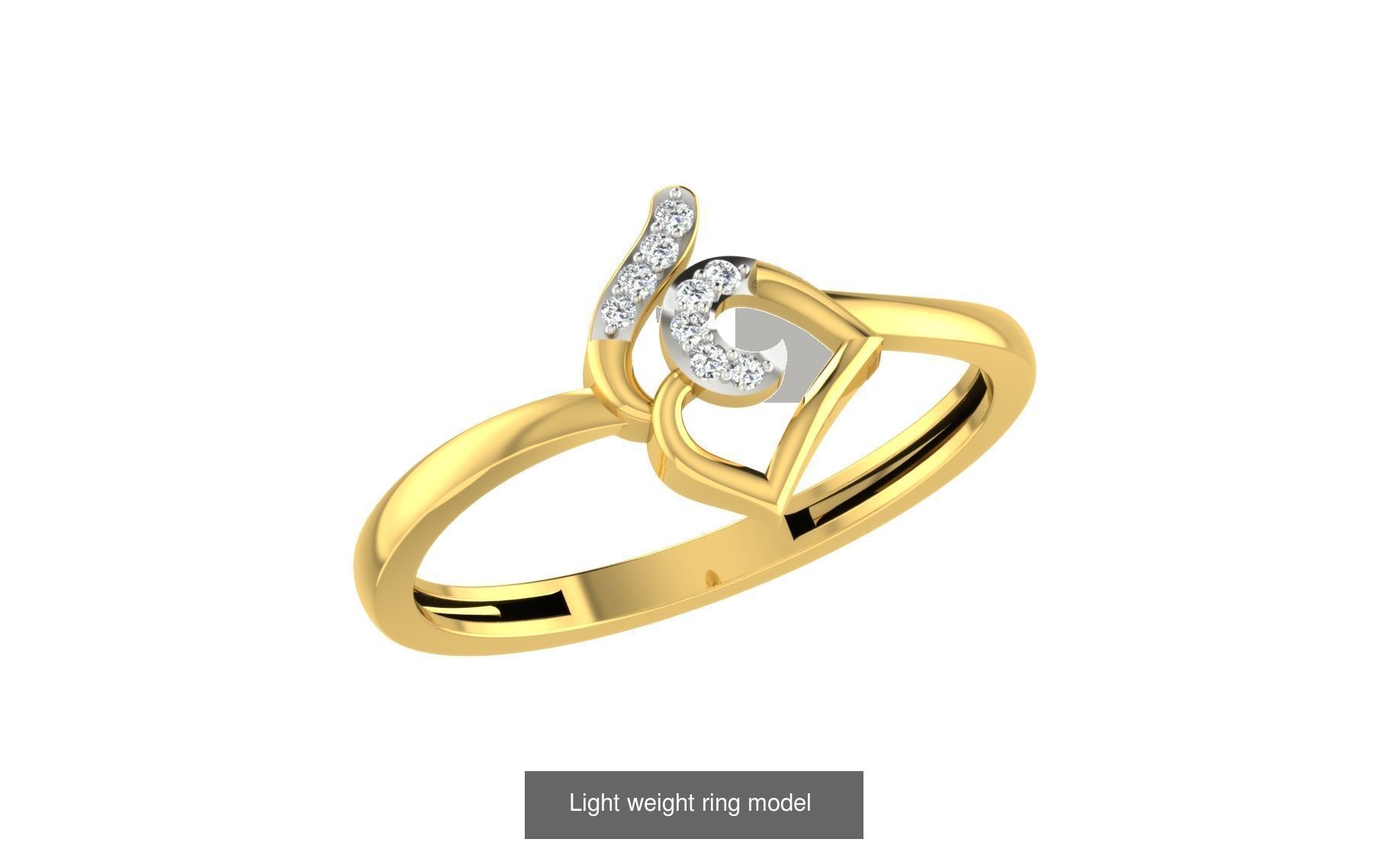 143 Light weight ring model  3D Model Collection_53