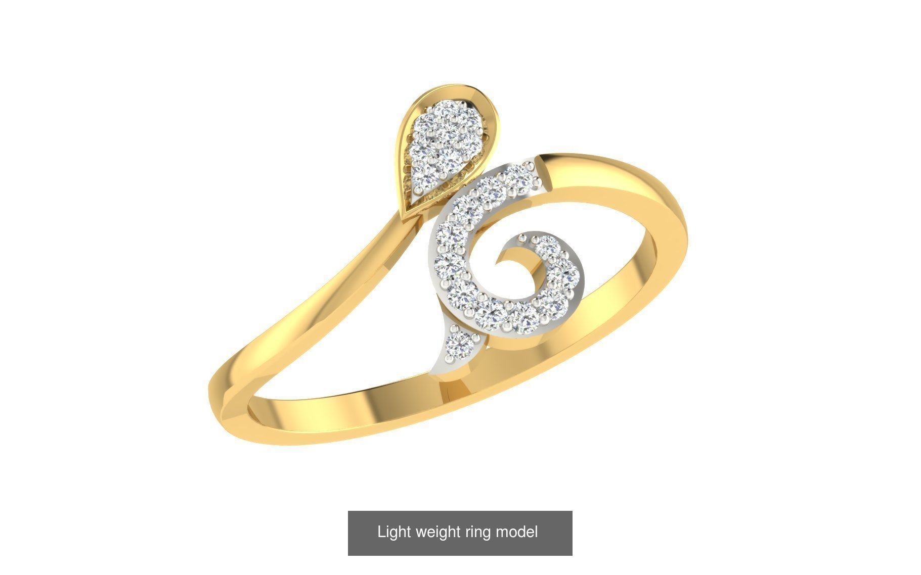 143 Light weight ring model  3D Model Collection_143