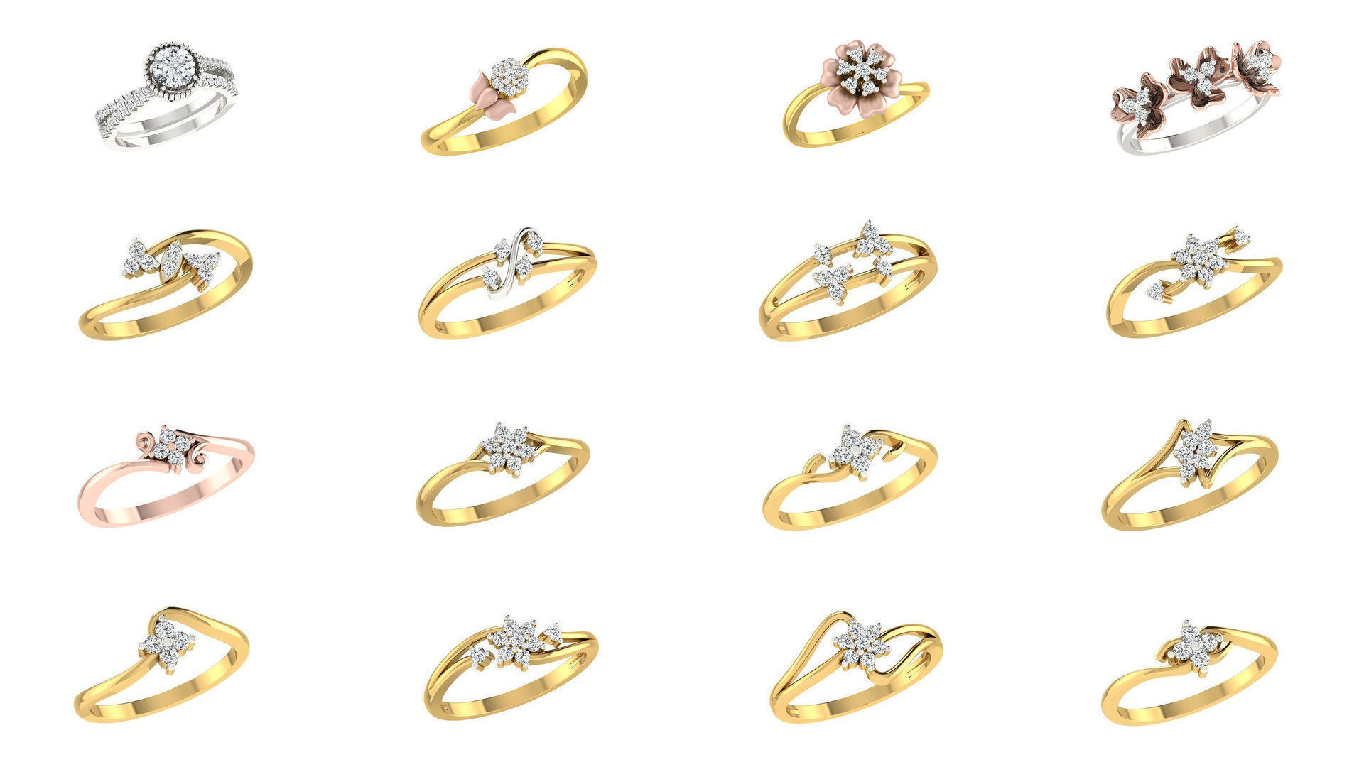 143 Light weight ring model  3D Model Collection_7