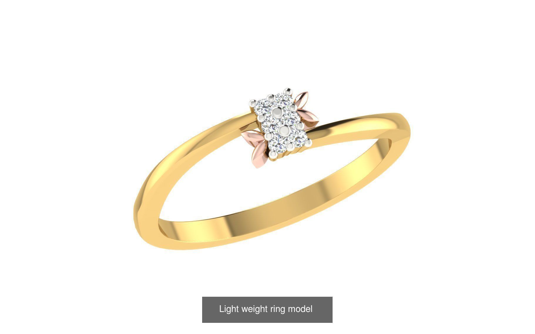 143 Light weight ring model  3D Model Collection_129