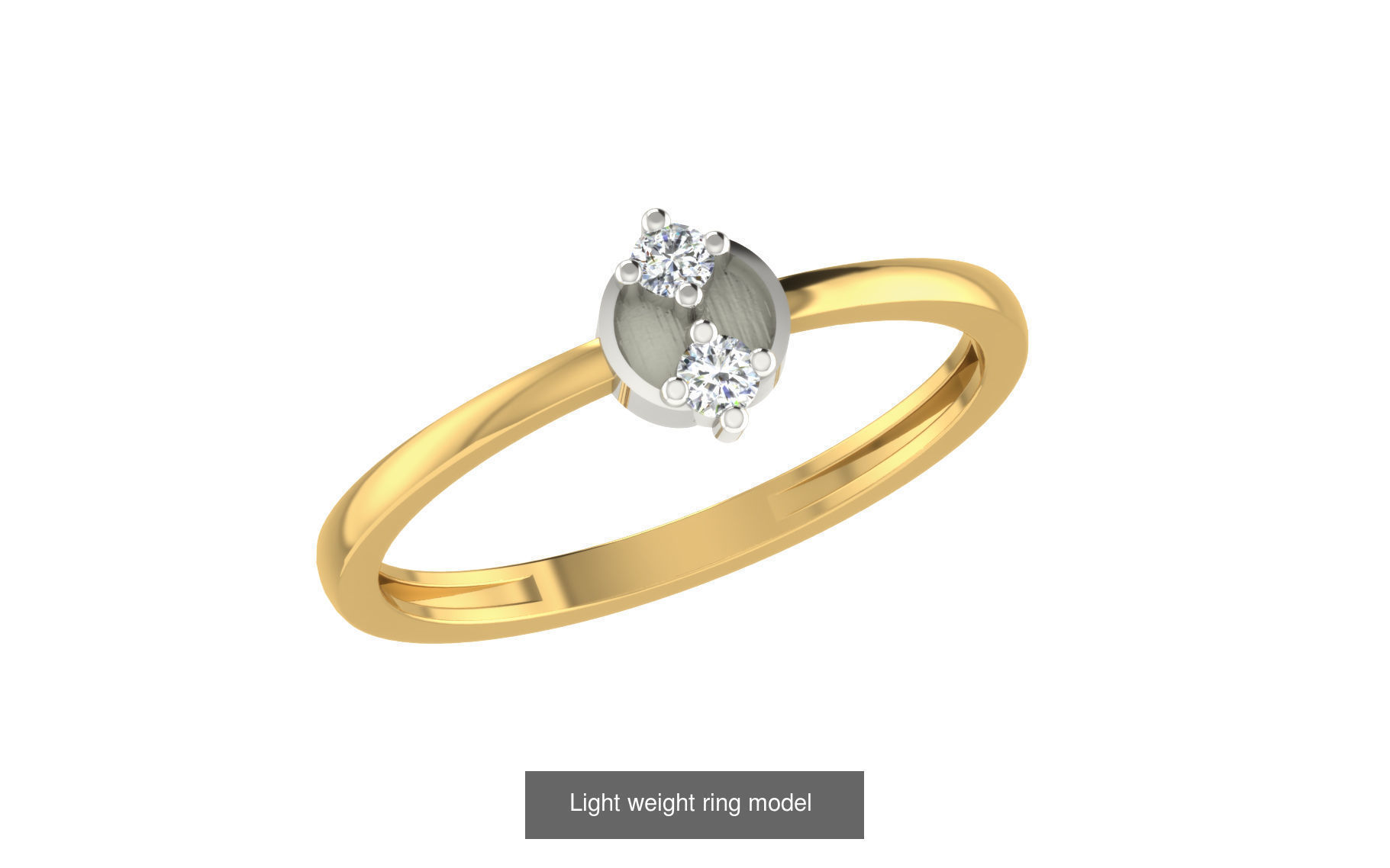 143 Light weight ring model  3D Model Collection_36