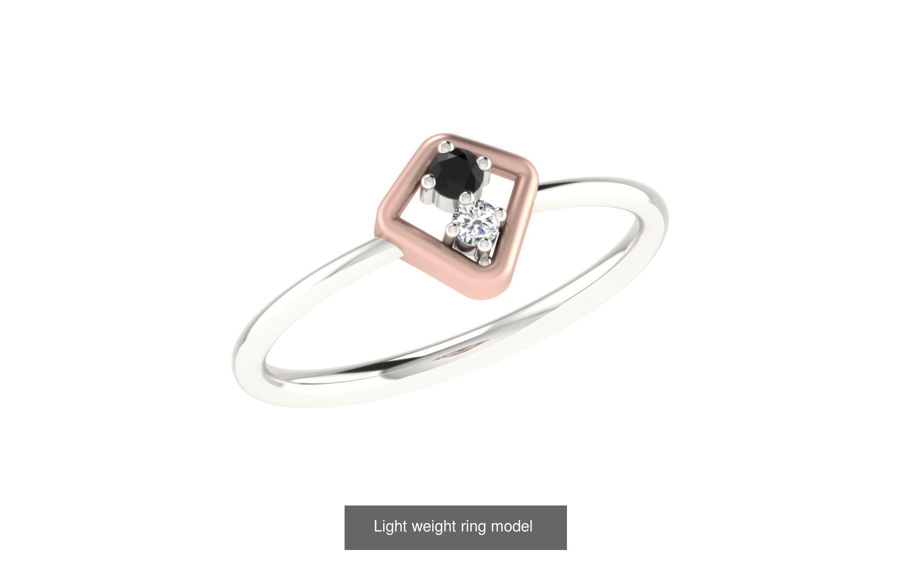 143 Light weight ring model  3D Model Collection_67