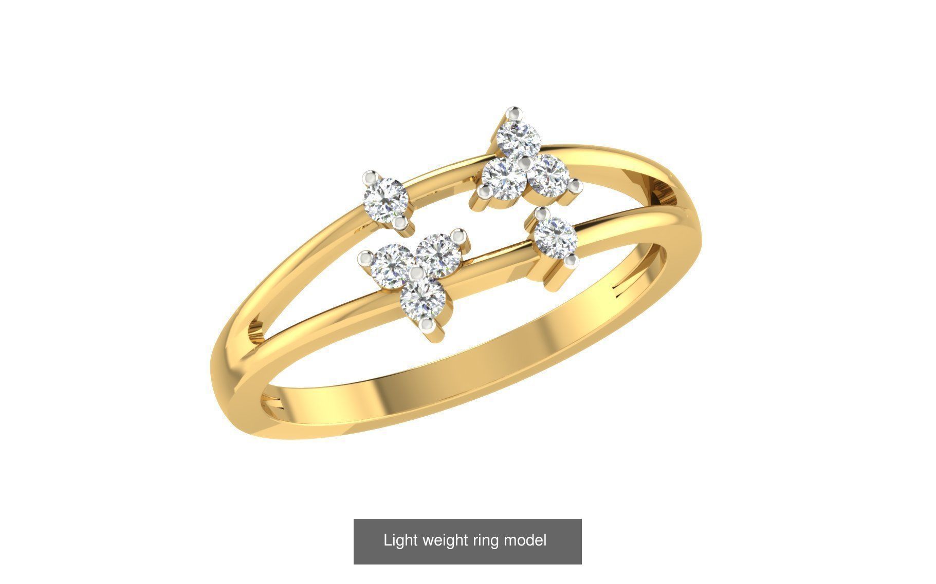 143 Light weight ring model  3D Model Collection_87