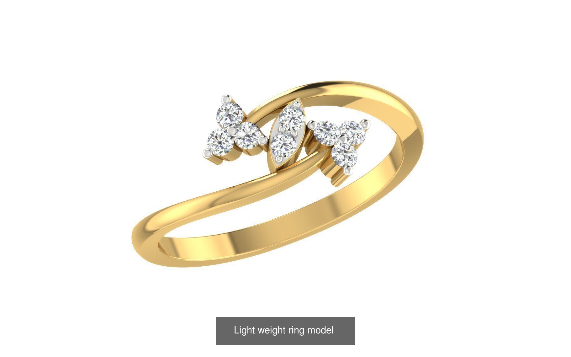 143 Light weight ring model  3D Model Collection_85