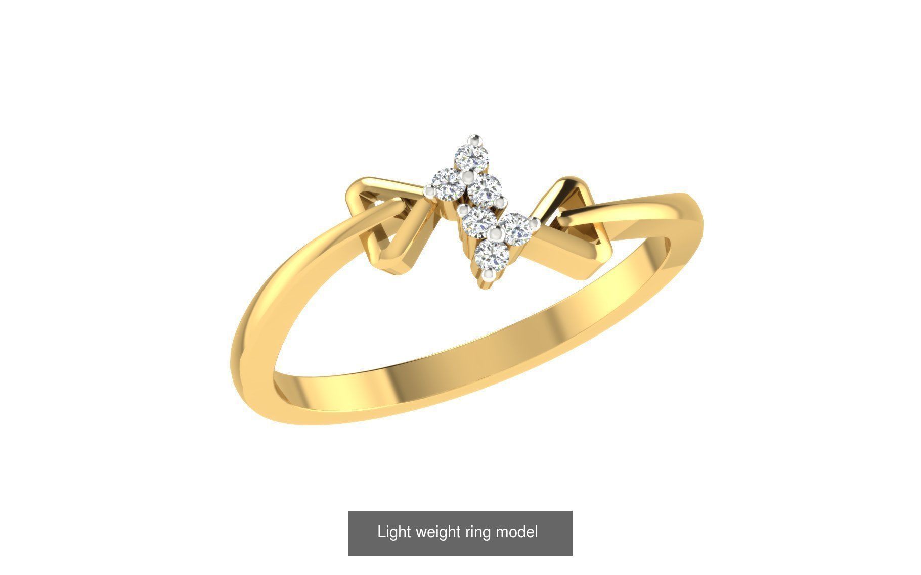 143 Light weight ring model  3D Model Collection_114