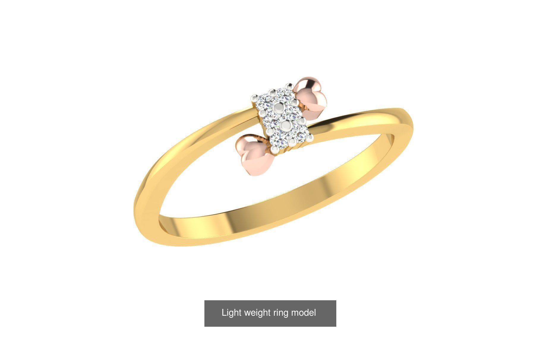 143 Light weight ring model  3D Model Collection_123