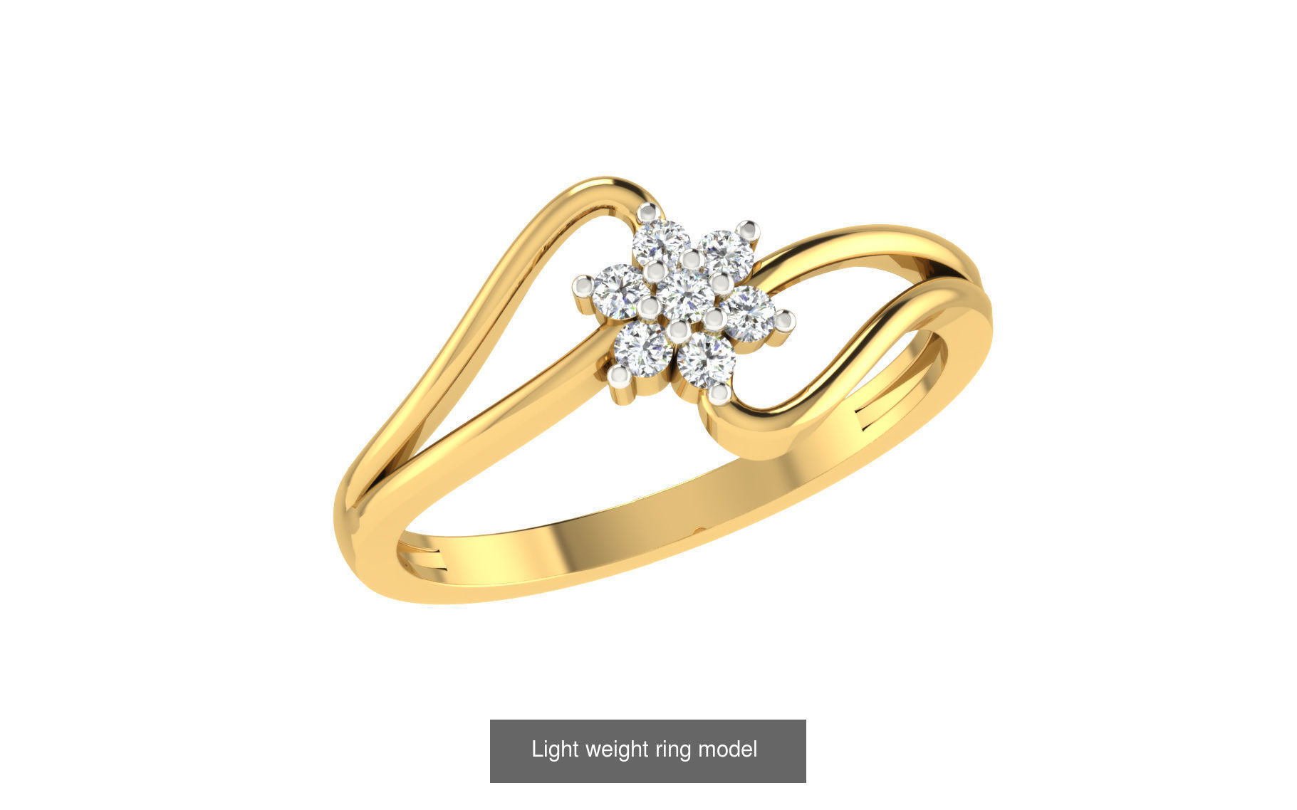 143 Light weight ring model  3D Model Collection_95