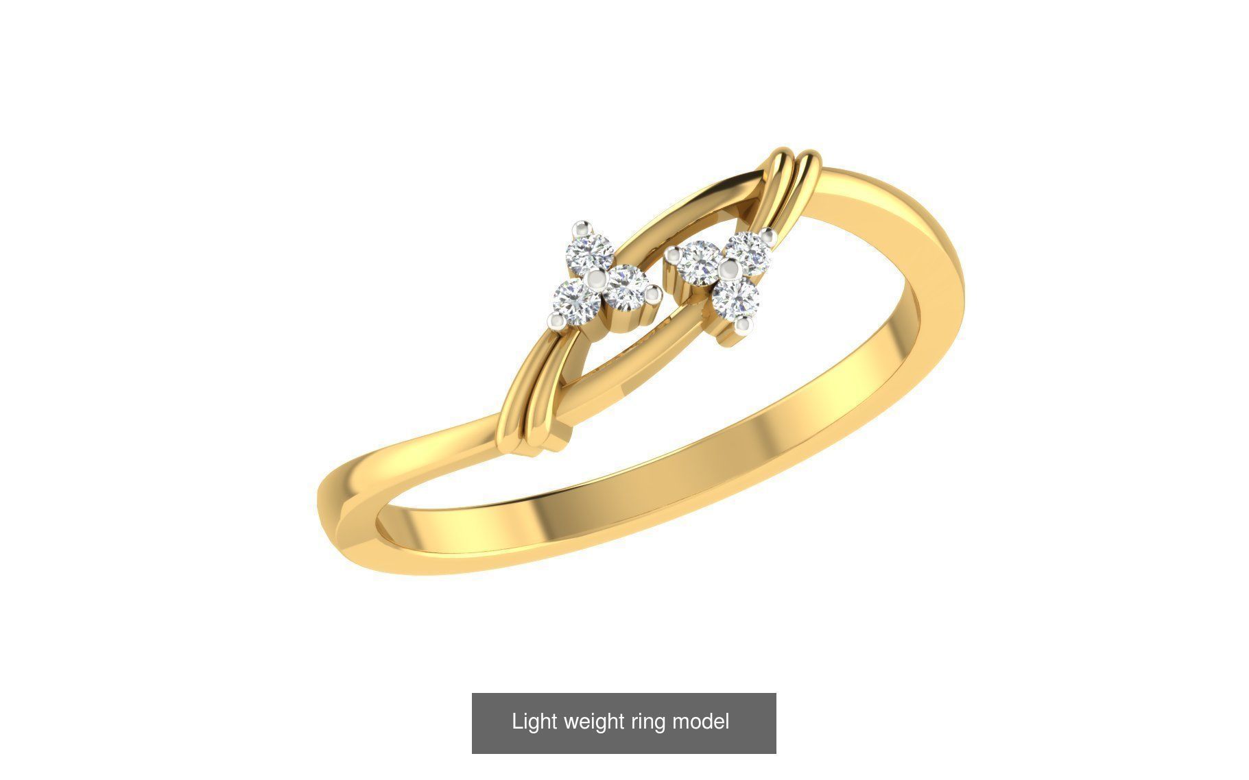 143 Light weight ring model  3D Model Collection_118