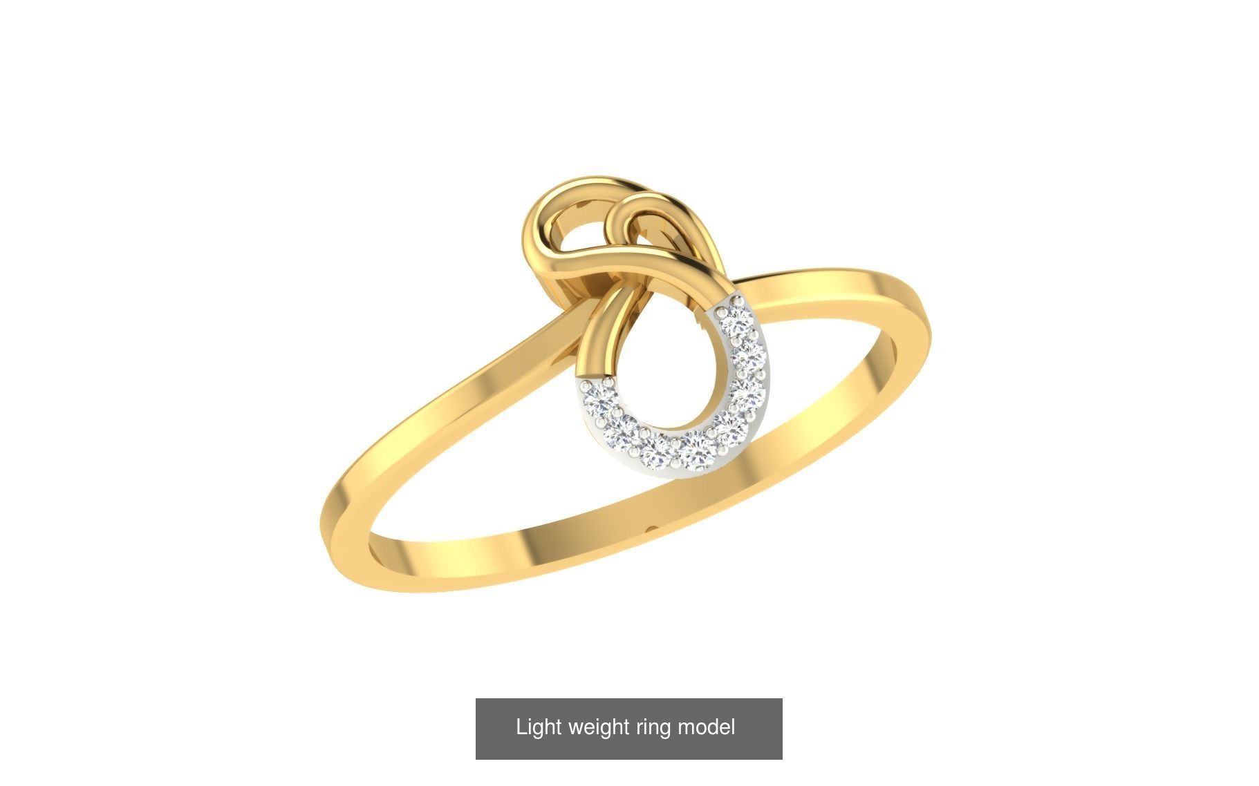 143 Light weight ring model  3D Model Collection_32