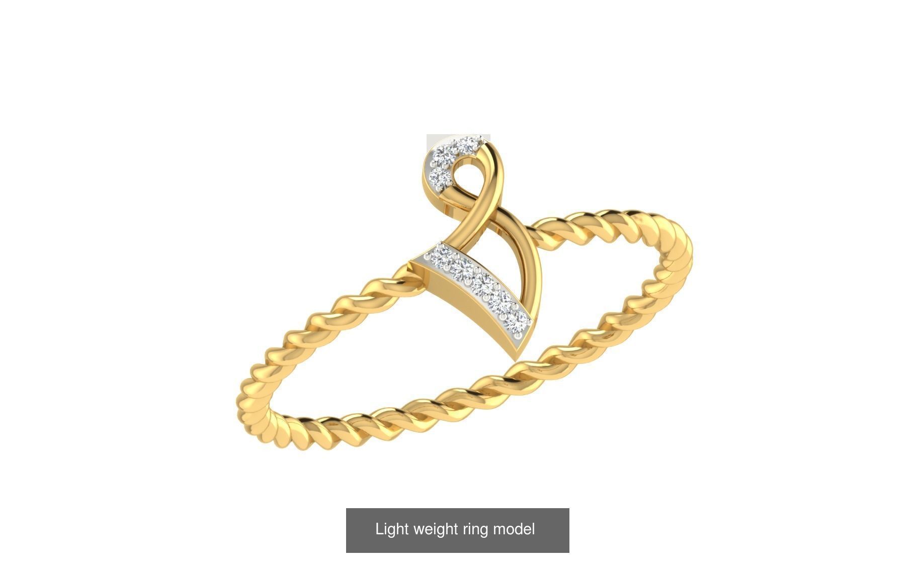 143 Light weight ring model  3D Model Collection_39