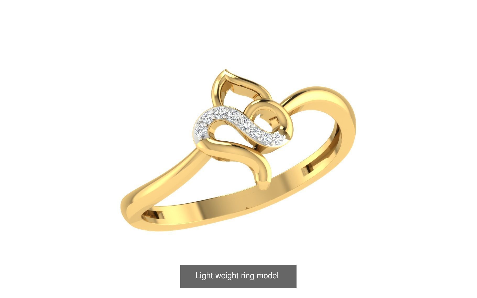 143 Light weight ring model  3D Model Collection_44