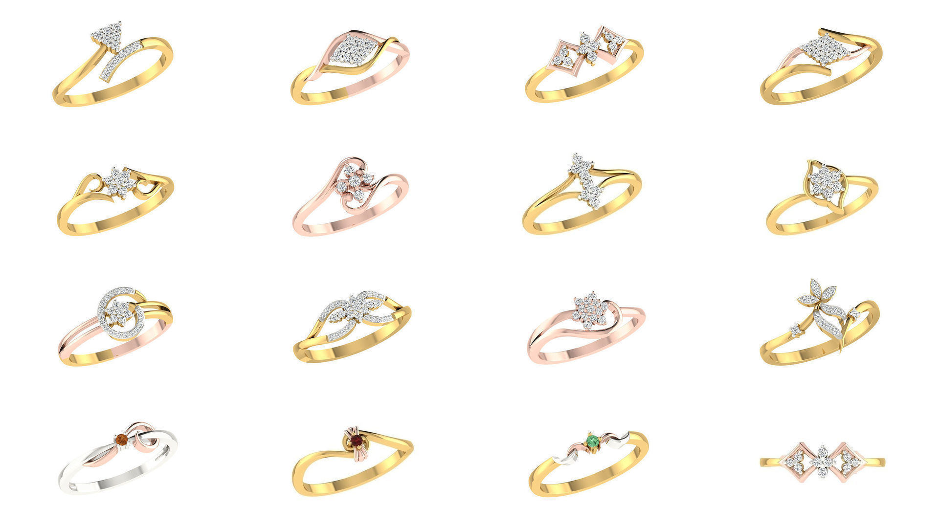 143 Light weight ring model  3D Model Collection_15