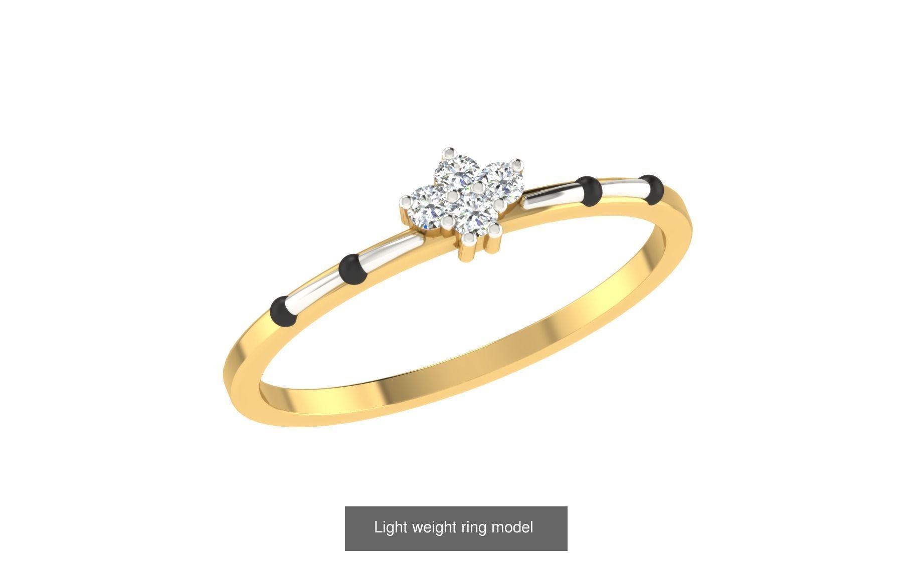 143 Light weight ring model  3D Model Collection_76