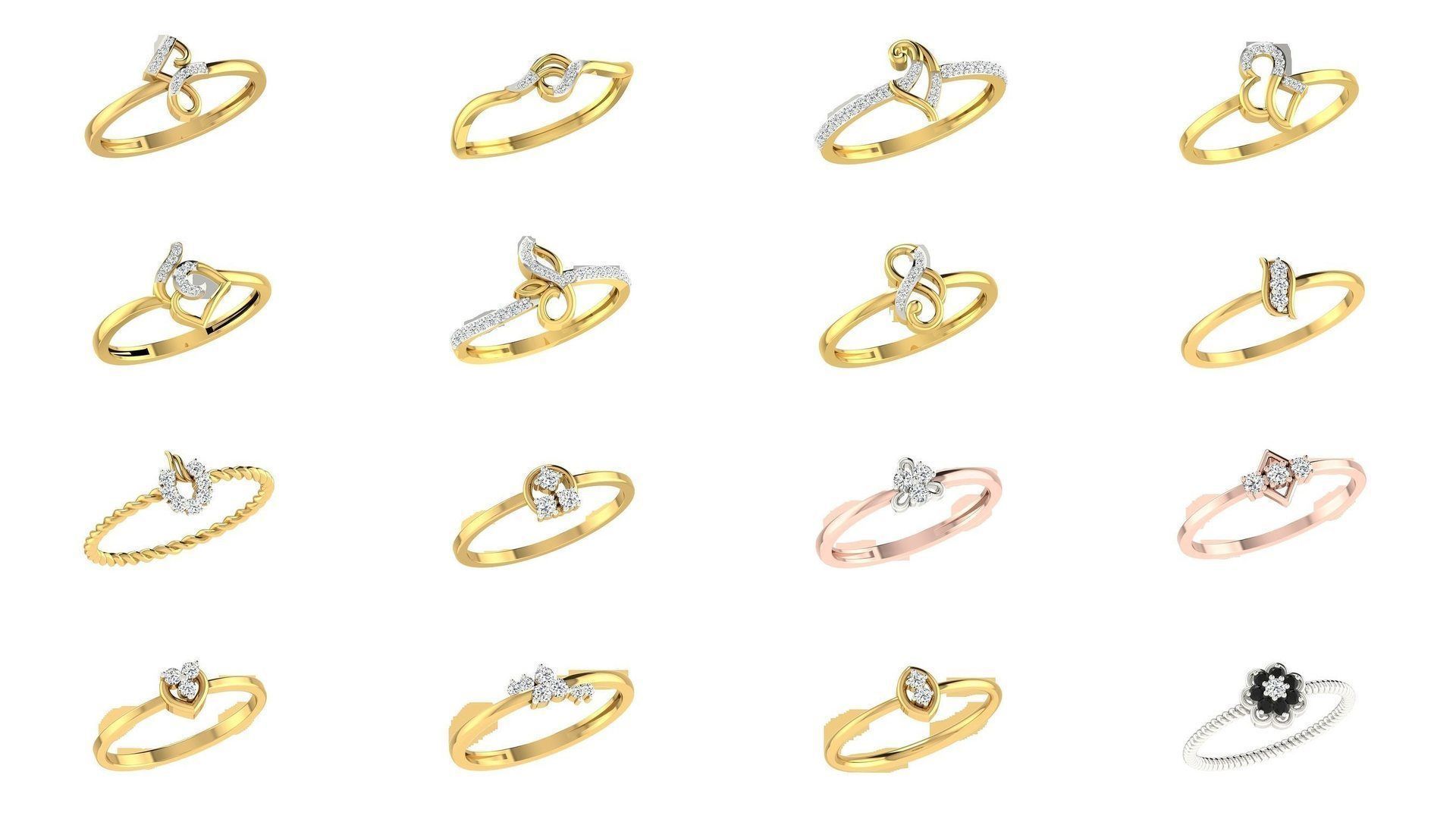 143 Light weight ring model  3D Model Collection_3