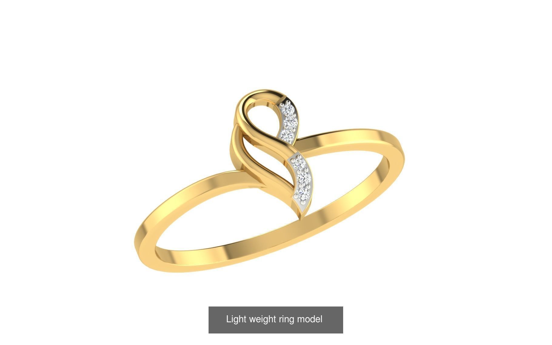 143 Light weight ring model  3D Model Collection_41