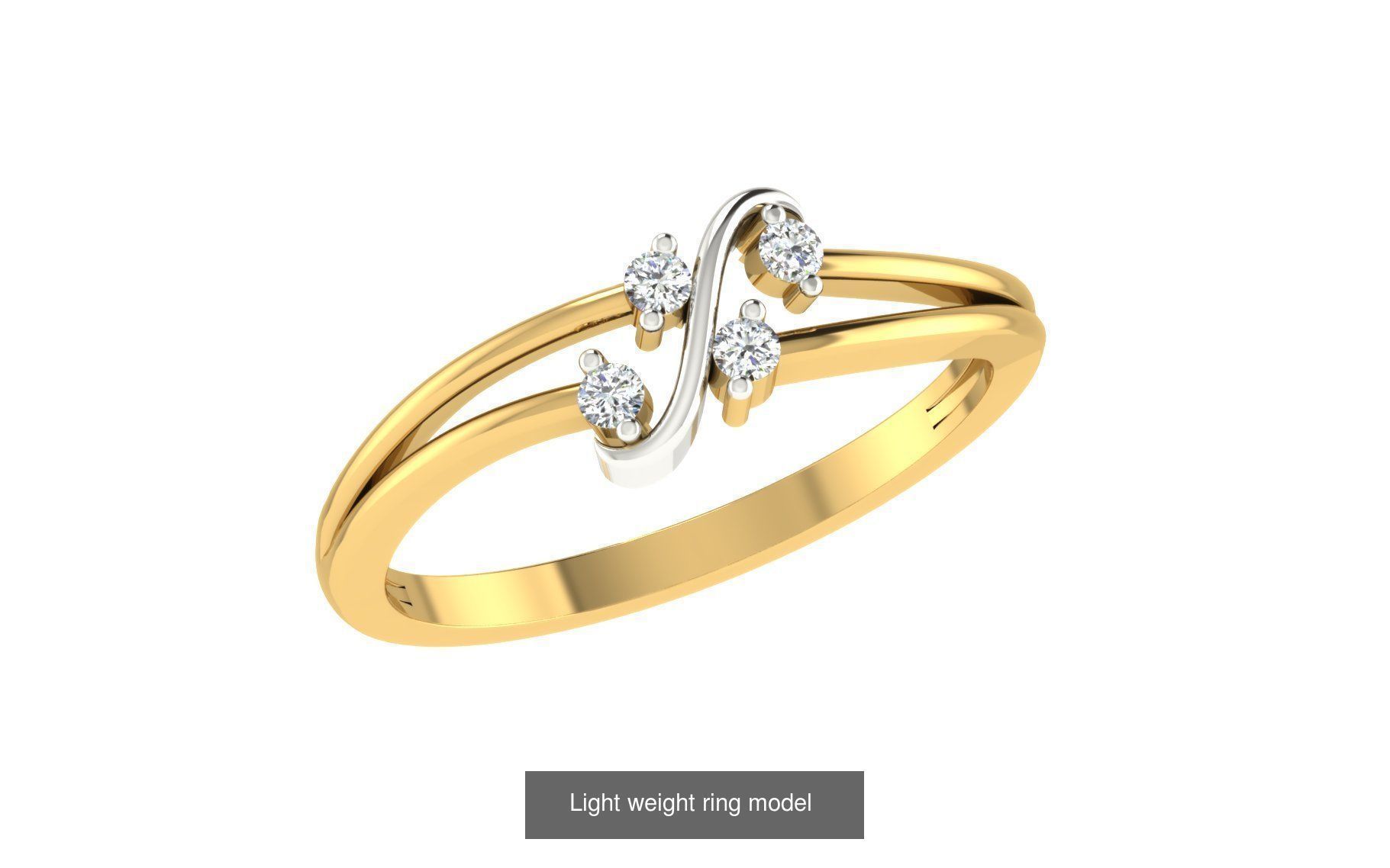 143 Light weight ring model  3D Model Collection_86
