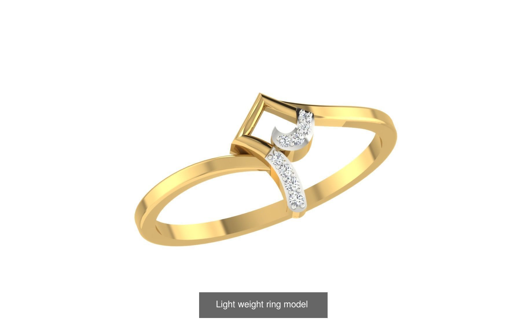 143 Light weight ring model  3D Model Collection_42