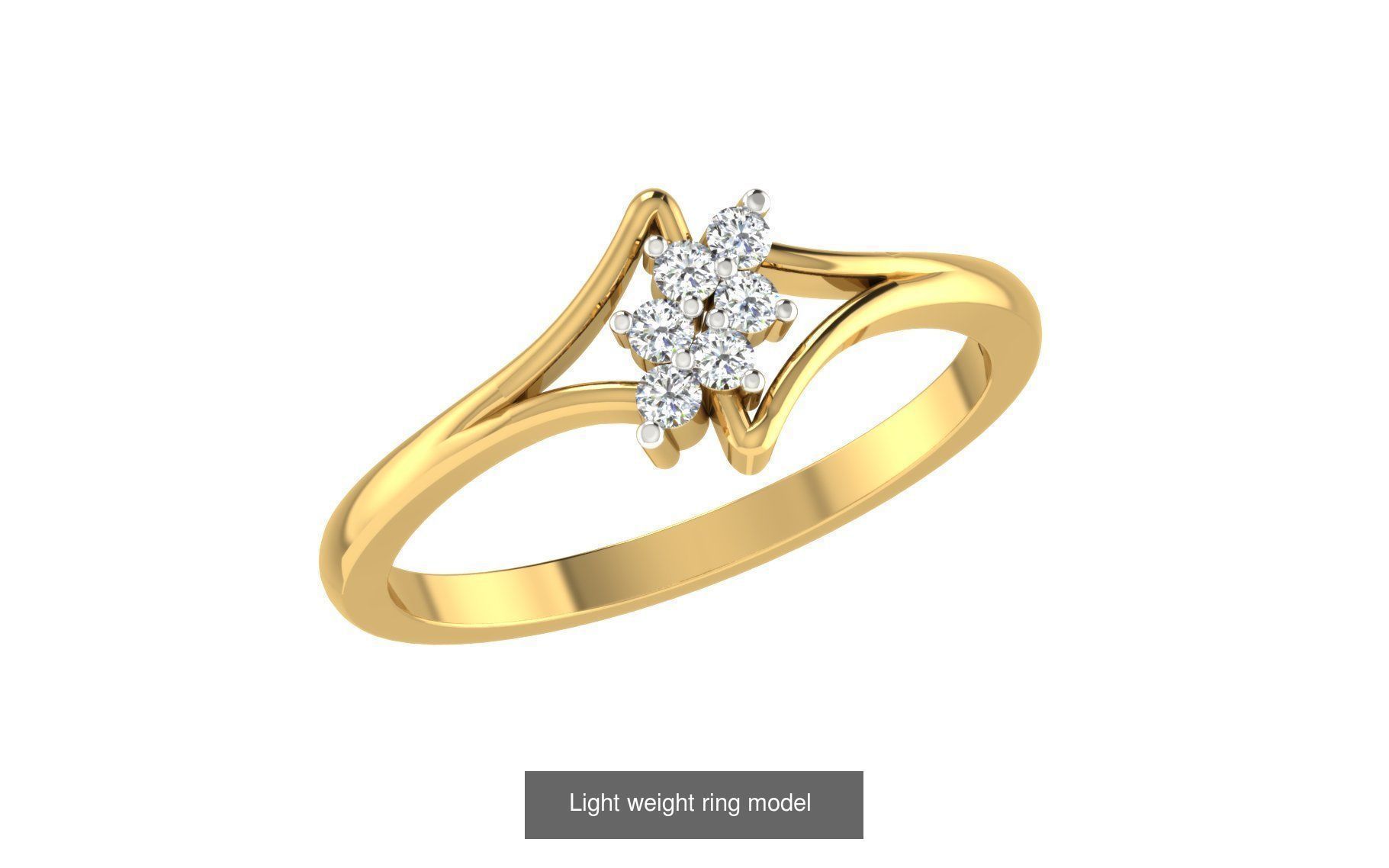 143 Light weight ring model  3D Model Collection_92