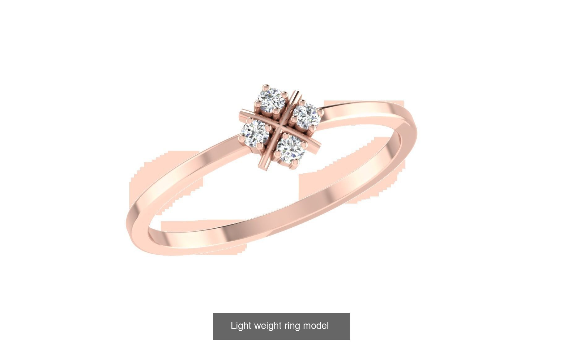 143 Light weight ring model  3D Model Collection_19