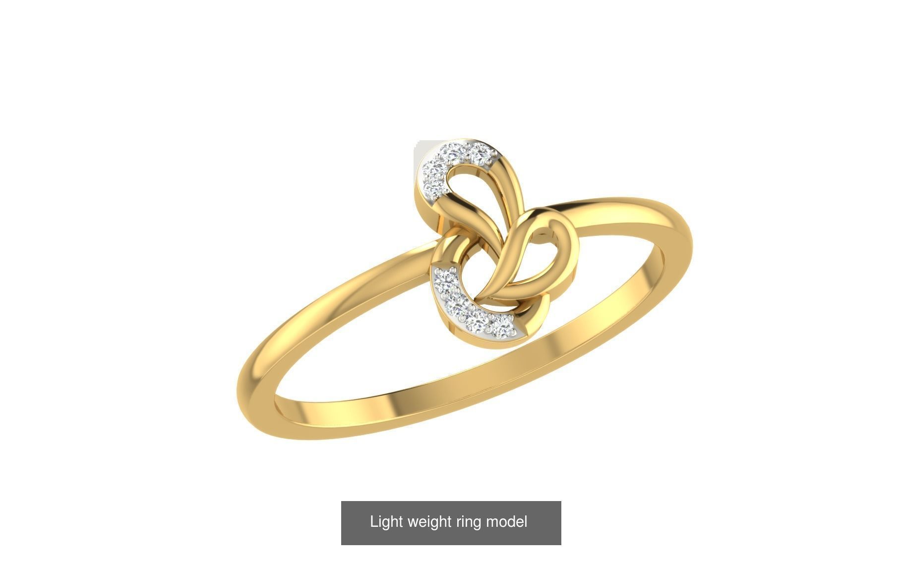 143 Light weight ring model  3D Model Collection_33