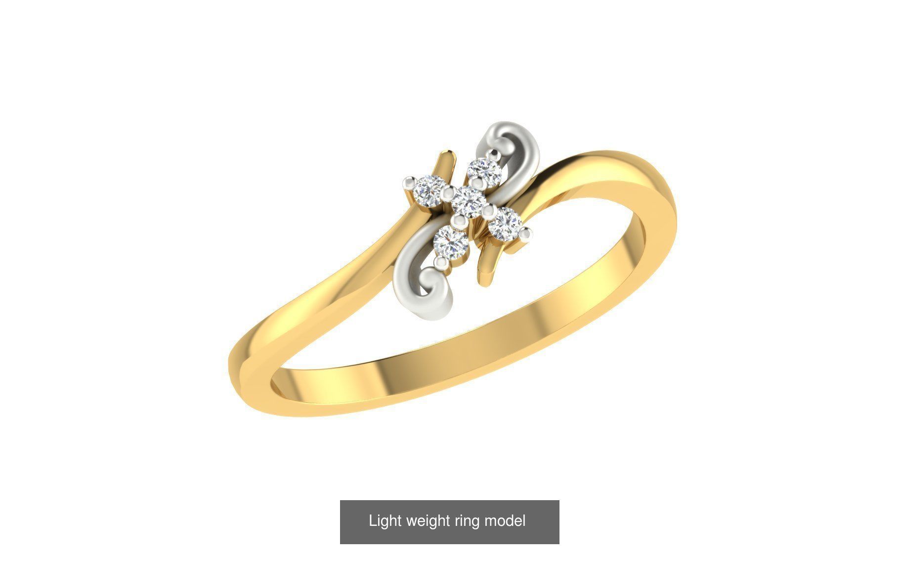 143 Light weight ring model  3D Model Collection_110