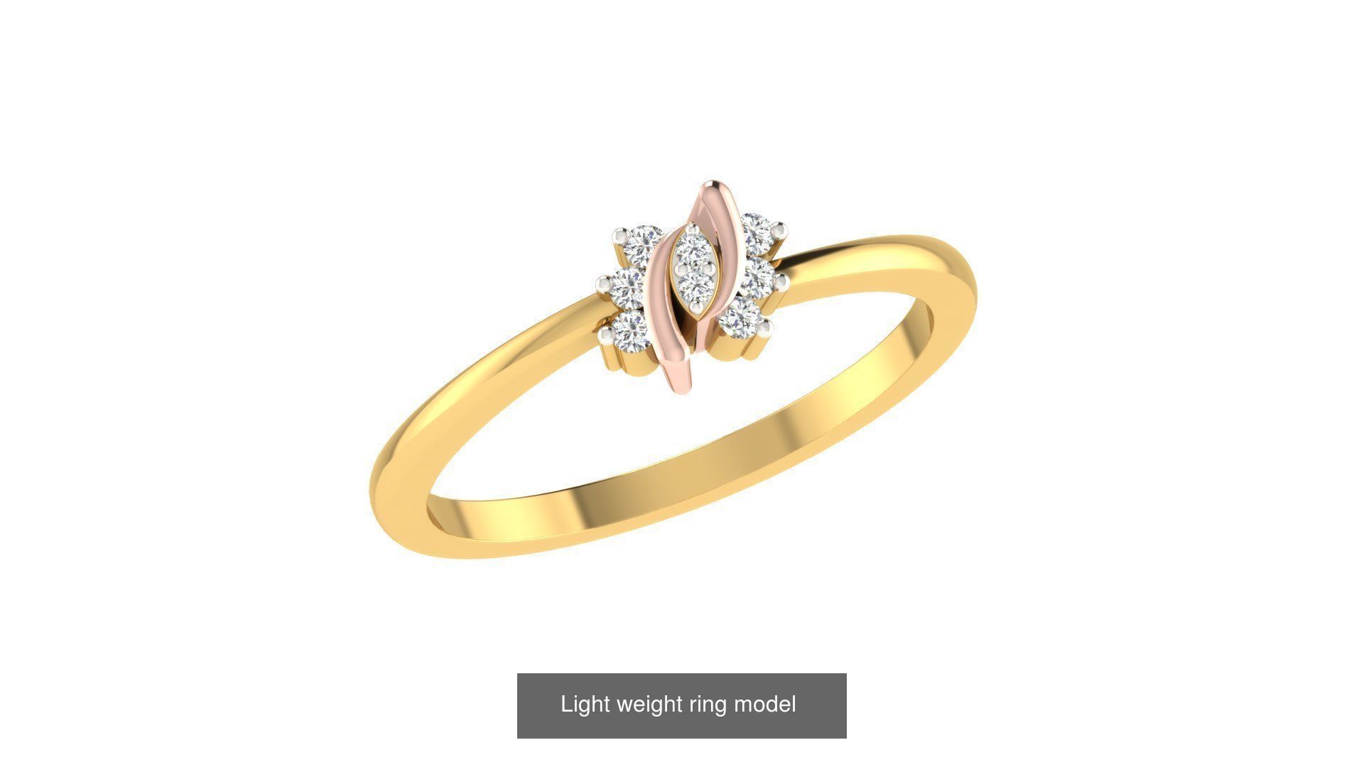 143 Light weight ring model  3D Model Collection_135